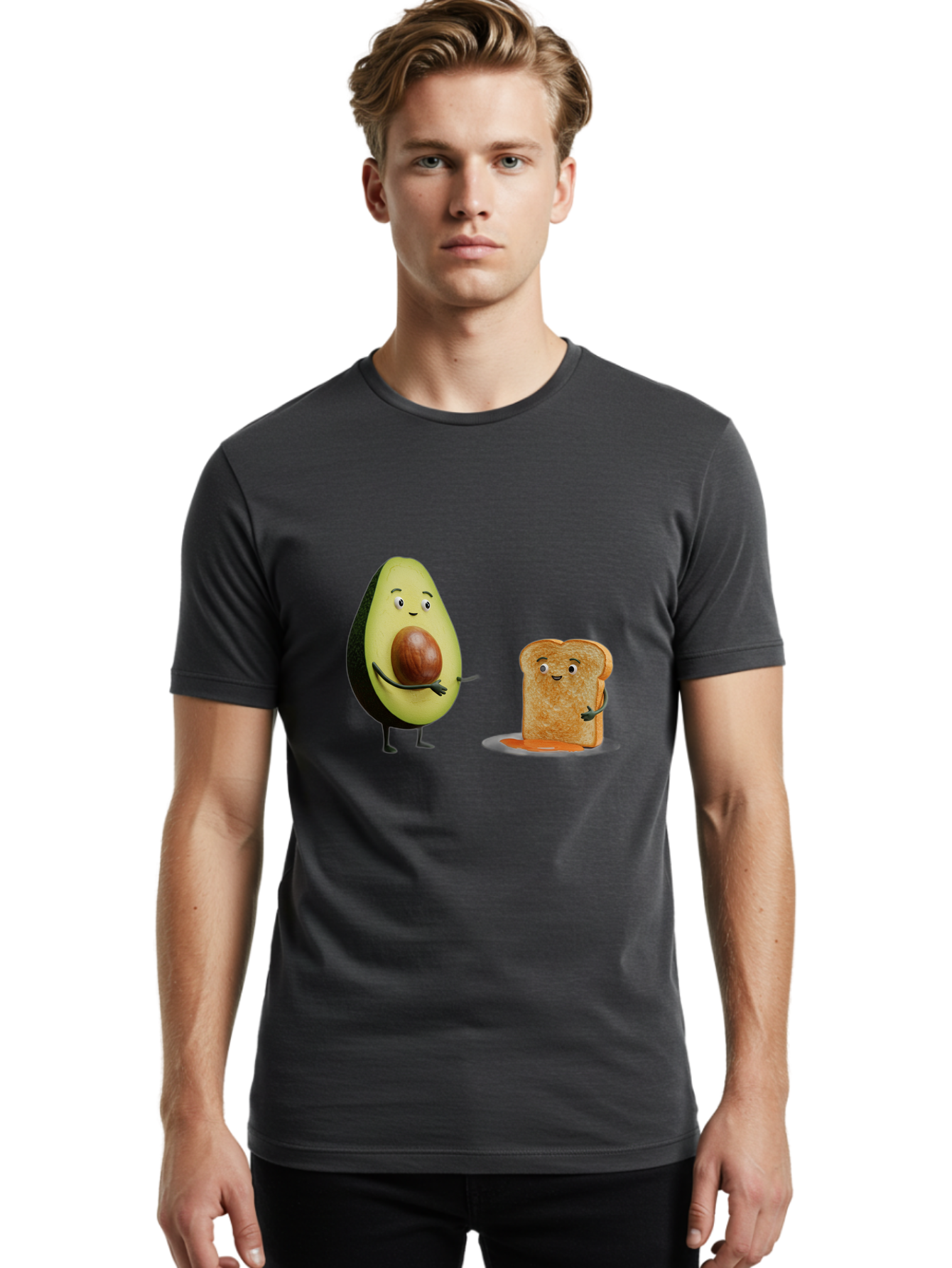 Avocado-Toast-14 Men'S Graphic Tee, 100% Cotton, Comfortable Casual Summer Wear, Machine Washable, Vintage Camera, Old Camera, Antique Camera, Black Camera, Classic Photography, Photography Equipment, Nostalgic Device, Film Camera, Camera Art Bah517