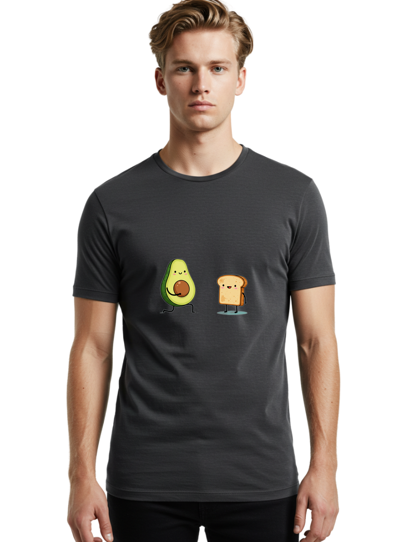 Avocado-Toast-16 Men'S Graphic Tee, 100% Cotton, Comfortable Casual Summer Wear, Machine Washable, Vintage Camera, Old Camera, Antique Camera, Black Camera, Classic Photography, Photography Equipment, Nostalgic Device, Film Camera, Camera Art Bah519
