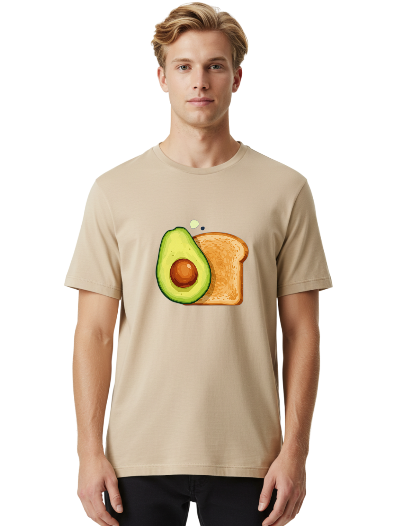 Avocado-Toast-17 Men'S Graphic Tee, 100% Cotton, Comfortable Casual Summer Wear, Machine Washable, Vintage Camera, Old Camera, Antique Camera, Black Camera, Classic Photography, Photography Equipment, Nostalgic Device, Film Camera, Camera Art Bah520