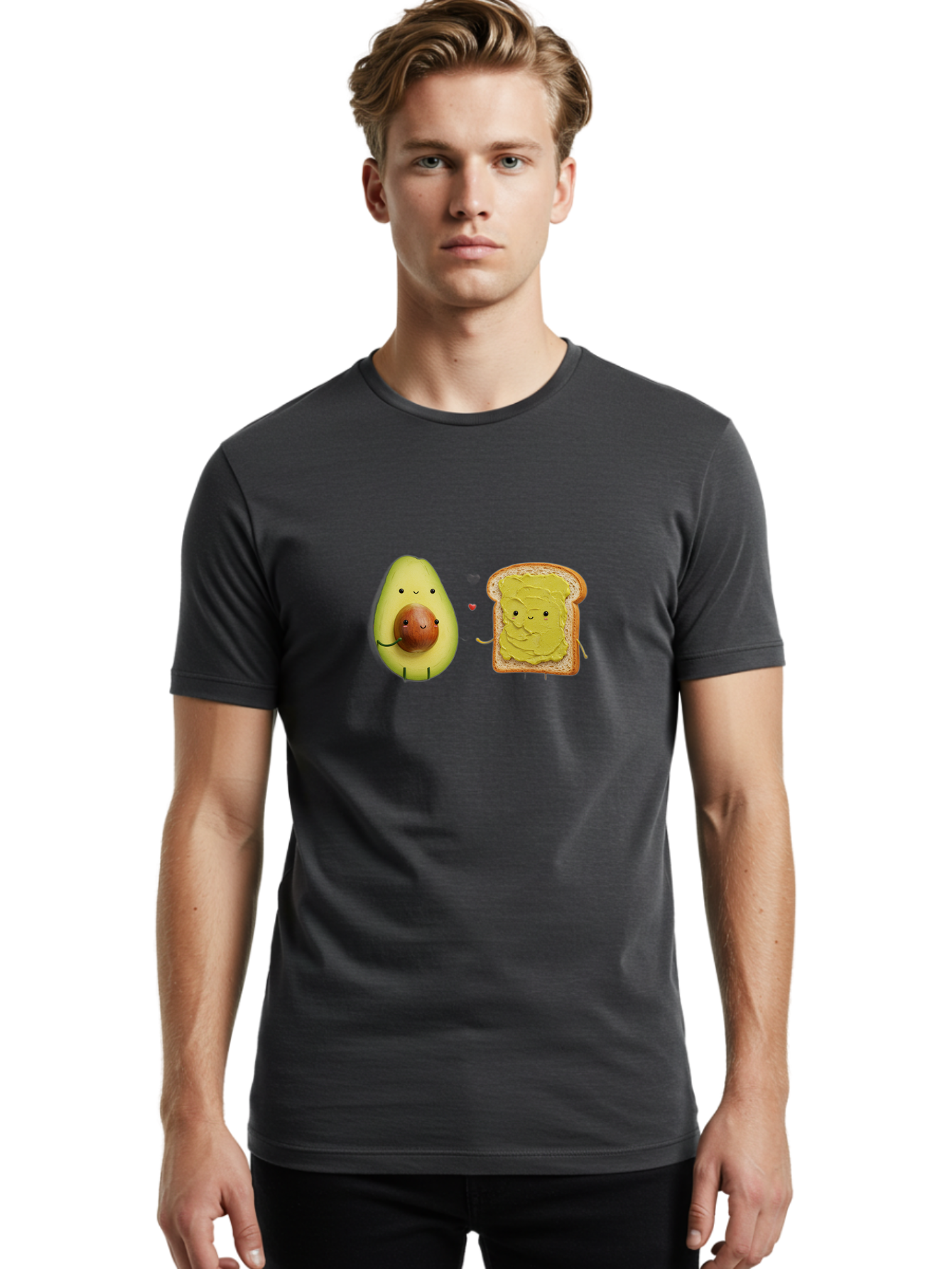 Avocado-Toast-Characters Men'S Graphic Tee, 100% Cotton, Comfortable Casual Summer Wear, Machine Washable, Vintage Camera, Old Camera, Antique Camera, Black Camera, Classic Photography, Photography Equipment, Nostalgic Device, Film Camera, Bah532