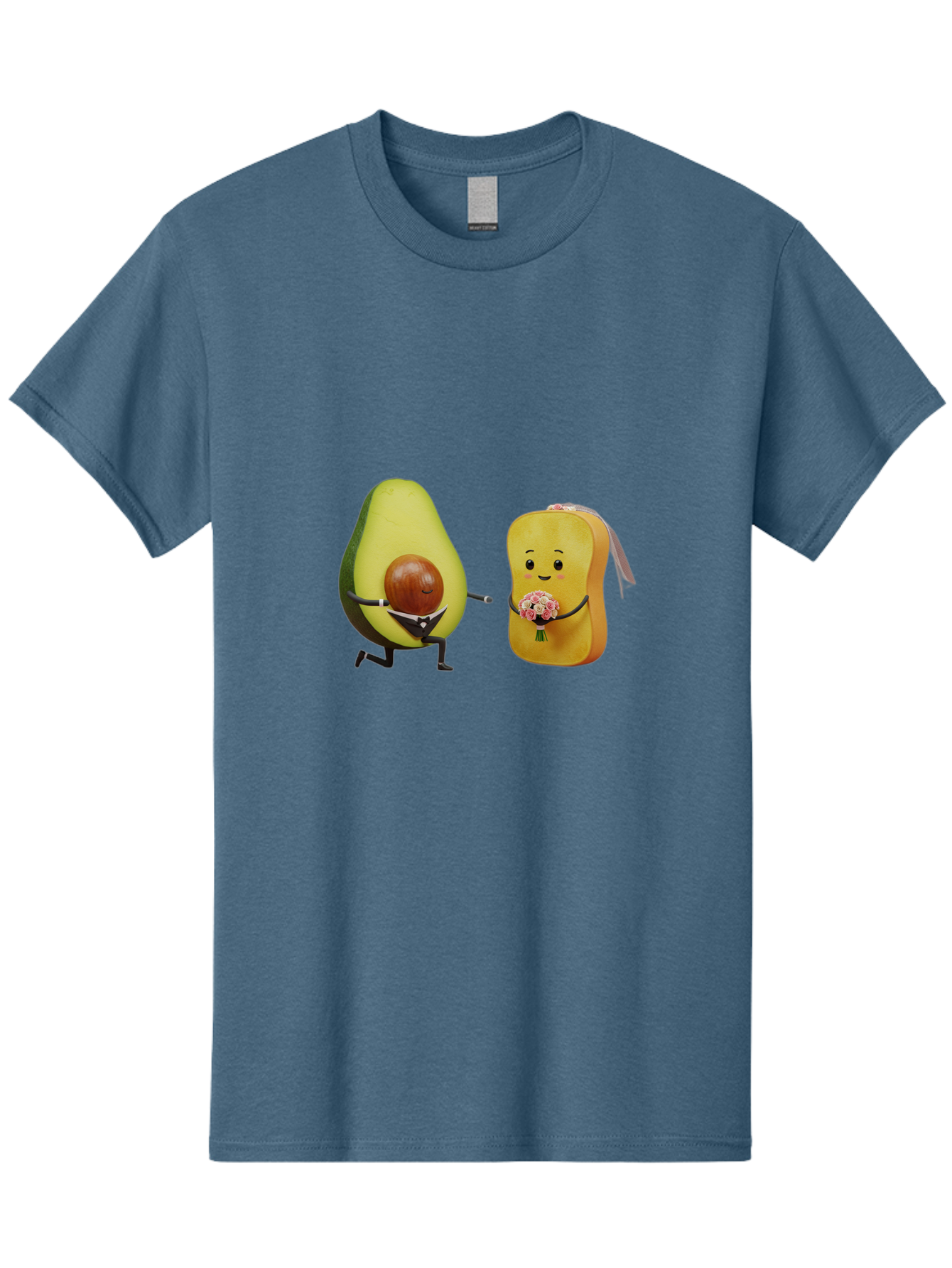 Avocado-Toast-Couple-1 Men'S Graphic Tee, 100% Cotton, Comfortable Casual Summer Wear, Machine Washable, Vintage Camera, Old Camera, Antique Camera, Black Camera, Classic Photography, Photography Equipment, Nostalgic Device, Film Camera, Bah533