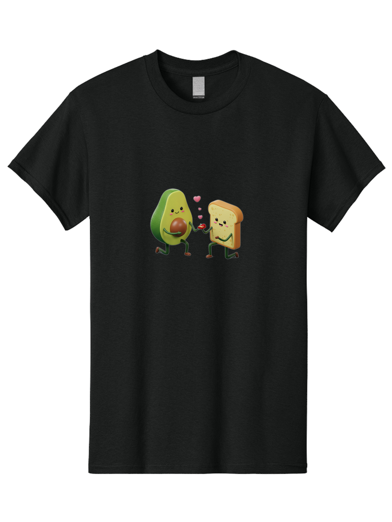 Avocado-Toast-Couple-3 Men'S Graphic Tee, 100% Cotton, Comfortable Casual Summer Wear, Machine Washable, Vintage Camera, Old Camera, Antique Camera, Black Camera, Classic Photography, Photography Equipment, Nostalgic Device, Film Camera, Bah535