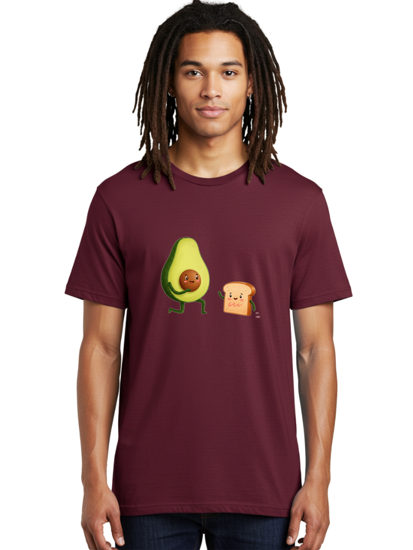 Avocado-Toast-Friends-1 Men'S Graphic Tee, 100% Cotton, Comfortable Casual Summer Wear, Machine Washable, Vintage Camera, Old Camera, Antique Camera, Black Camera, Classic Photography, Photography Equipment, Nostalgic Device, Film Camera, Bah539