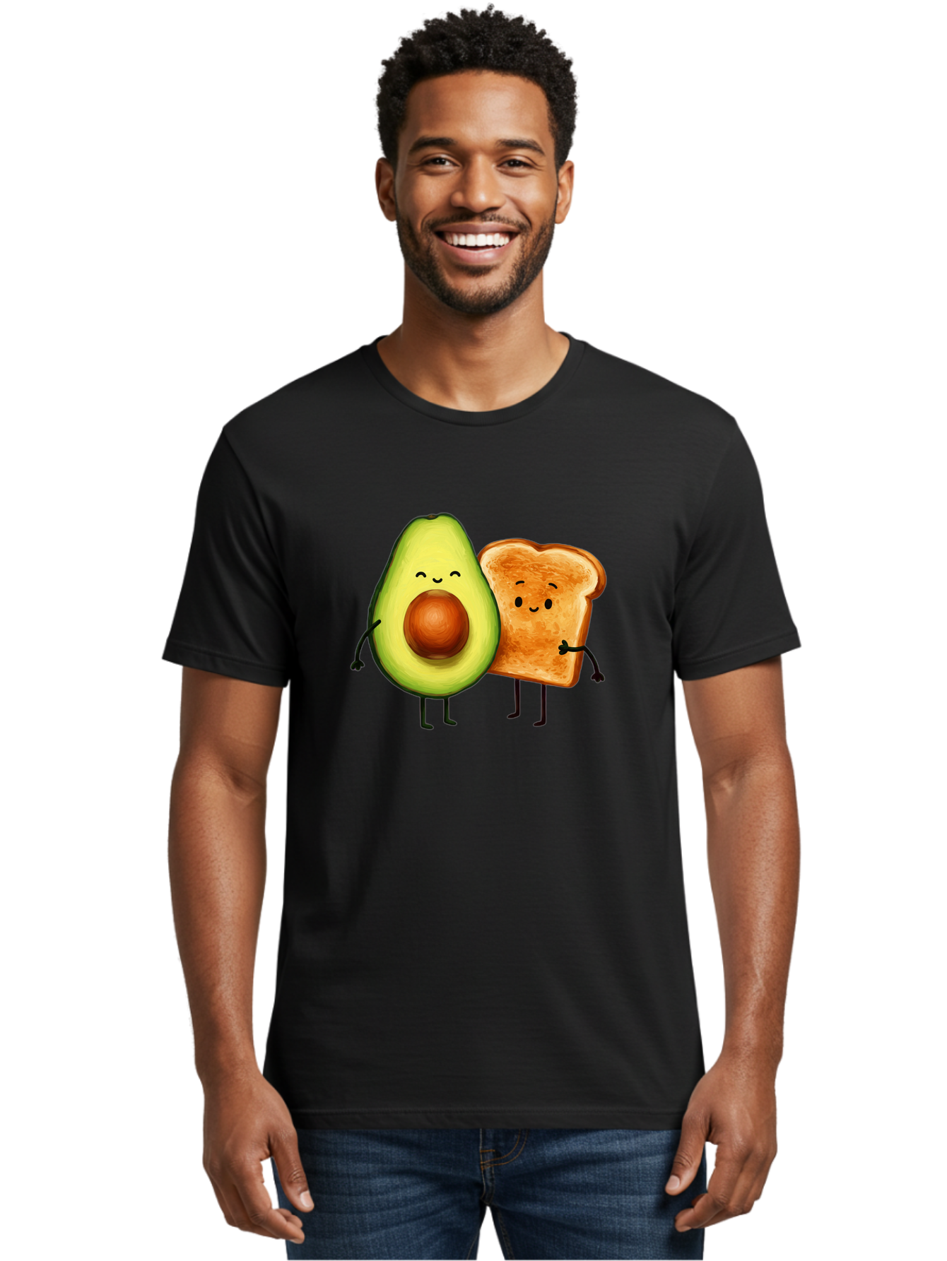 Avocado-Toast-Friends Men'S Graphic Tee, 100% Cotton, Comfortable Casual Summer Wear, Machine Washable, Vintage Camera, Old Camera, Antique Camera, Black Camera, Classic Photography, Photography Equipment, Nostalgic Device, Film Camera, Bah540