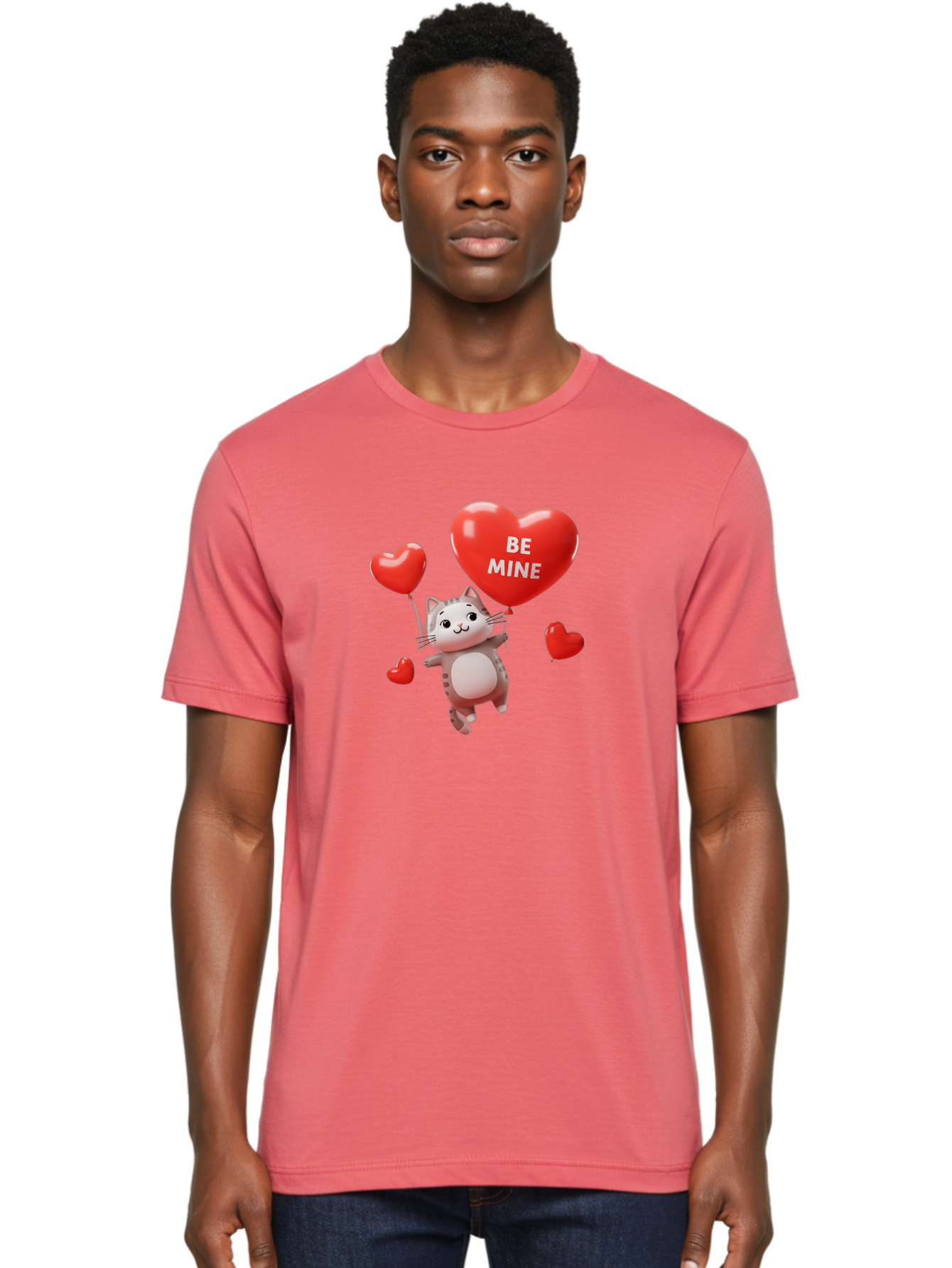 Be-Mine-Cat-1 Men'S Graphic Tee, 100% Cotton, Comfortable Casual Summer Wear, Machine Washable, Vintage Camera, Old Camera, Antique Camera, Black Camera, Classic Photography, Photography Equipment, Nostalgic Device, Film Camera, Camera Art Bah552