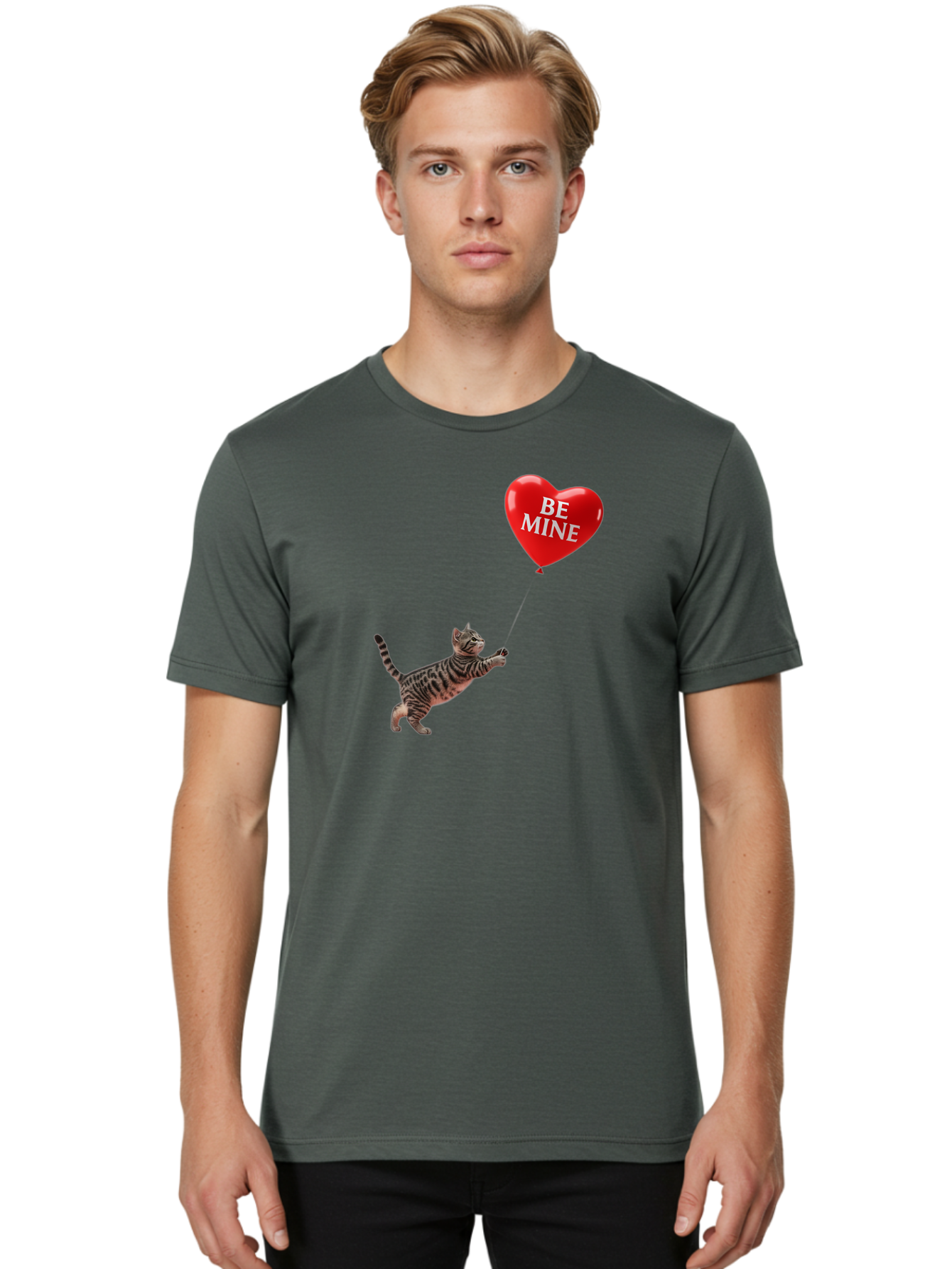 Be-Mine-Cat-3 Men'S Graphic Tee, 100% Cotton, Comfortable Casual Summer Wear, Machine Washable, Vintage Camera, Old Camera, Antique Camera, Black Camera, Classic Photography, Photography Equipment, Nostalgic Device, Film Camera, Camera Art Bah556