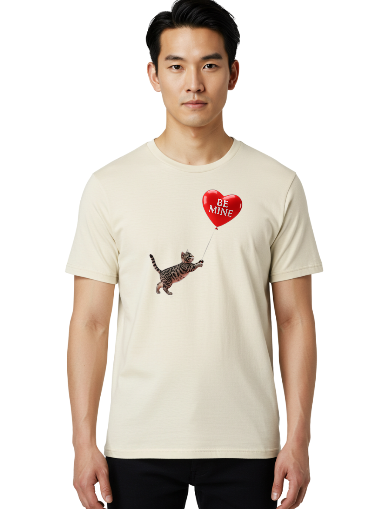 Be-Mine-Cat-3 Men'S Graphic Tee, 100% Cotton, Comfortable Casual Summer Wear, Machine Washable, Vintage Camera, Old Camera, Antique Camera, Black Camera, Classic Photography, Photography Equipment, Nostalgic Device, Film Camera, Camera Art Bah556