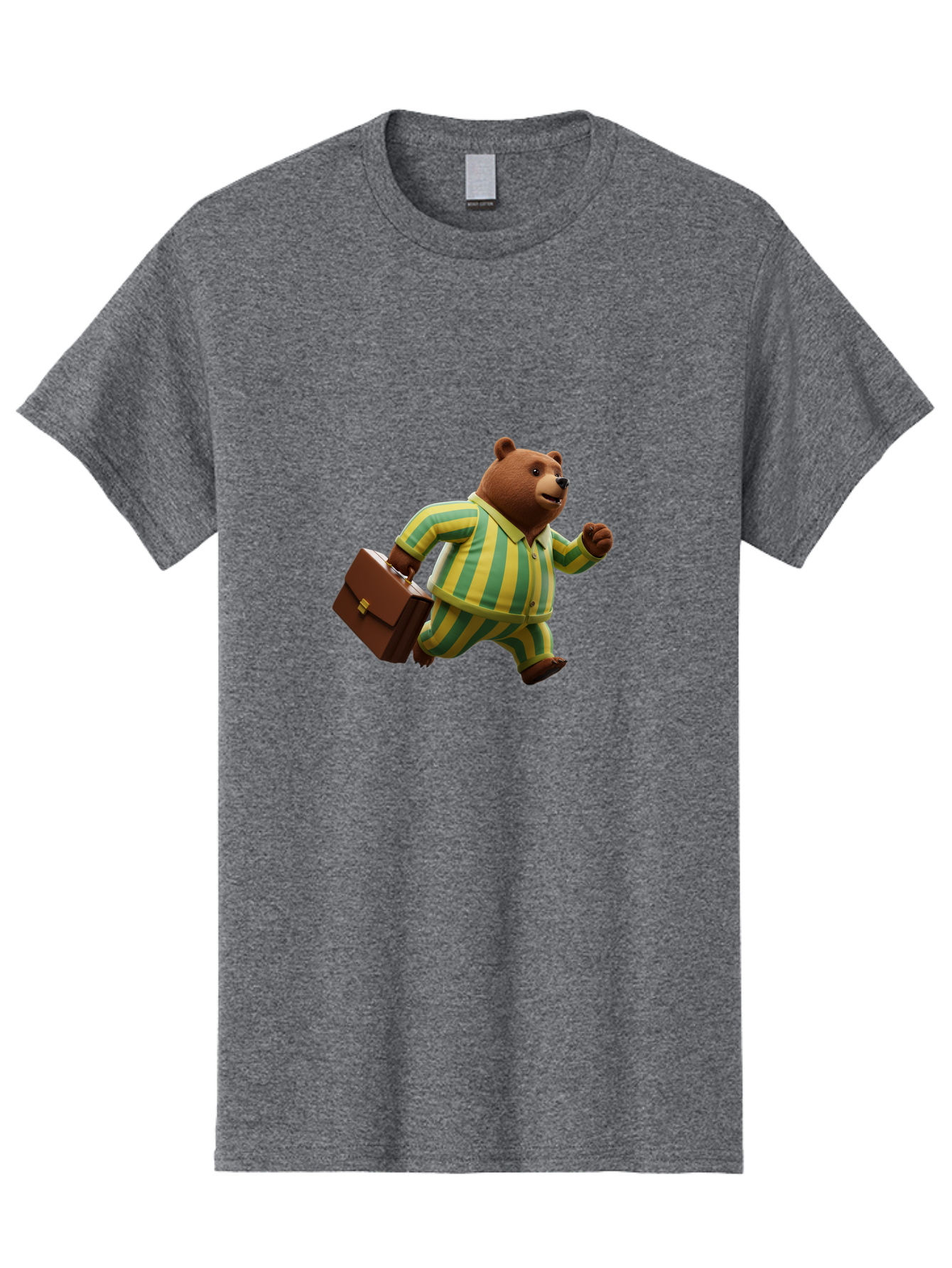 Bear-In-Pajamas-5 Men'S Graphic Tee, 100% Cotton, Comfortable Casual Summer Wear, Machine Washable, Vintage Camera, Old Camera, Antique Camera, Black Camera, Classic Photography, Photography Equipment, Nostalgic Device, Film Camera, Camera Art Bah573