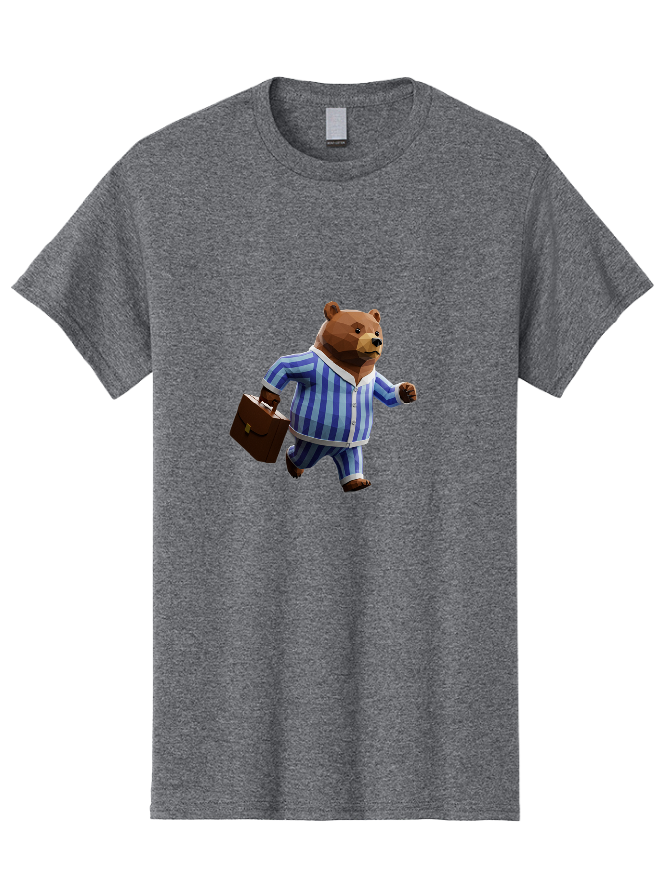 Bear-In-Pajamas-8 Men'S Graphic Tee, 100% Cotton, Comfortable Casual Summer Wear, Machine Washable, Vintage Camera, Old Camera, Antique Camera, Black Camera, Classic Photography, Photography Equipment, Nostalgic Device, Film Camera, Camera Art Bah576