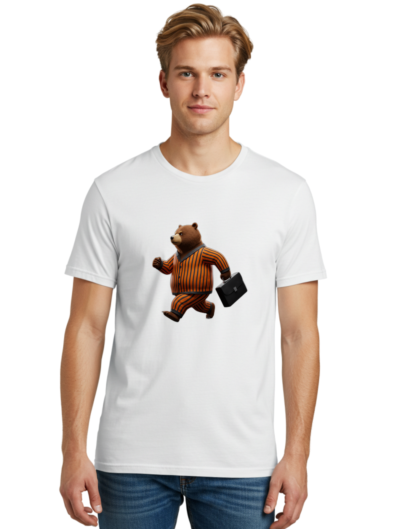 Bear-In-Striped-Pajamas Men'S Graphic Tee, 100% Cotton, Comfortable Casual Summer Wear, Machine Washable, Vintage Camera, Old Camera, Antique Camera, Black Camera, Classic Photography, Photography Equipment, Nostalgic Device, Film Camera, Bah584