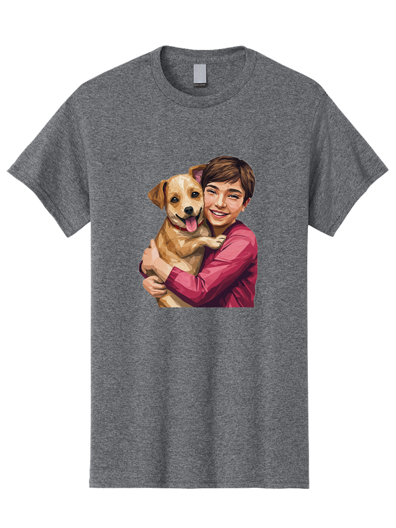 Boy-With-Dog Men'S Graphic Tee, 100% Cotton, Comfortable Casual Summer Wear, Machine Washable, Vintage Camera, Old Camera, Antique Camera, Black Camera, Classic Photography, Photography Equipment, Nostalgic Device, Film Camera, Camera Art Bah608