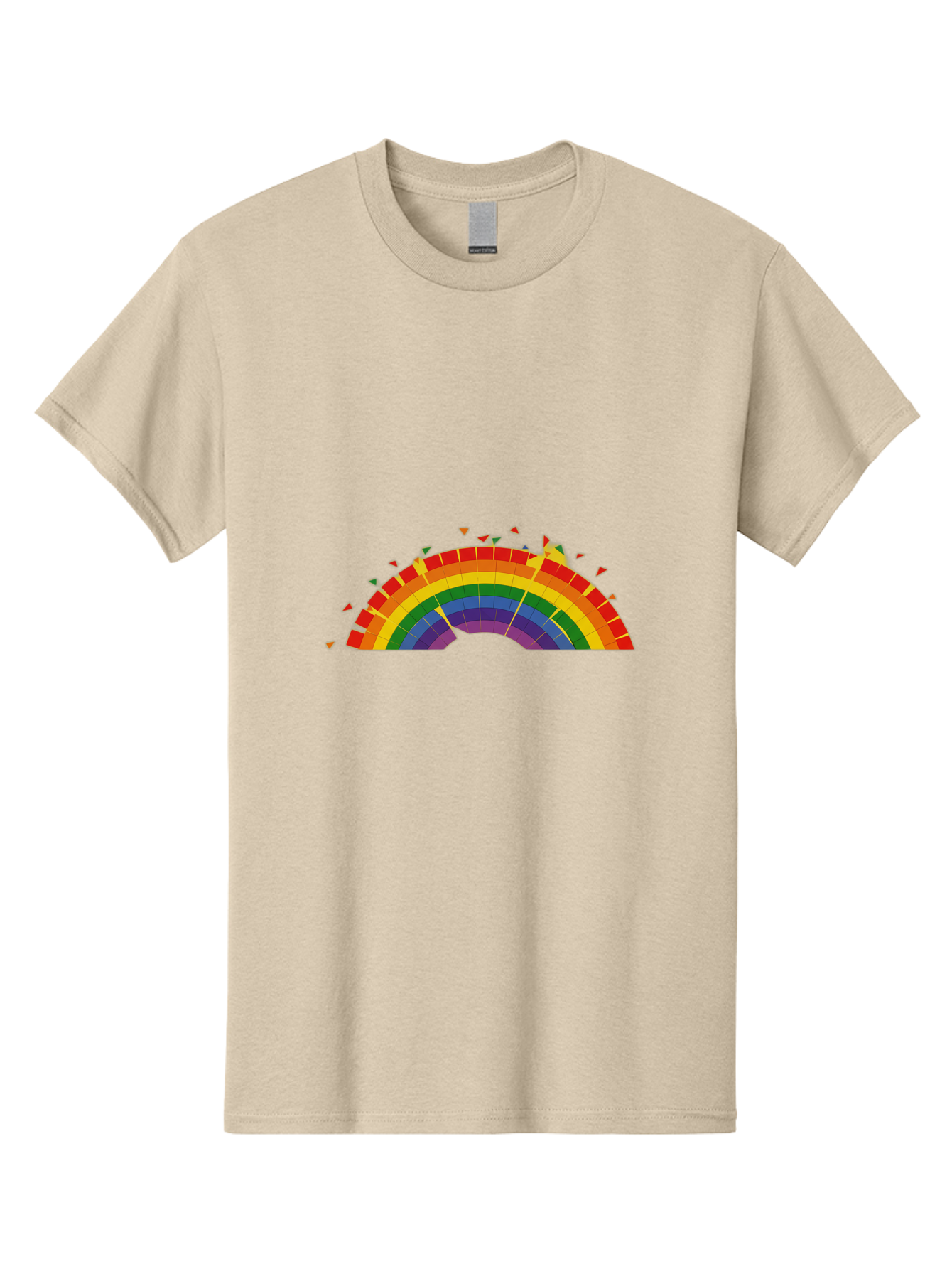 Broken-Rainbow Men'S Graphic Tee, 100% Cotton, Comfortable Casual Summer Wear, Machine Washable, Vintage Camera, Old Camera, Antique Camera, Black Camera, Classic Photography, Photography Equipment, Nostalgic Device, Film Camera, Camera Art Bah610