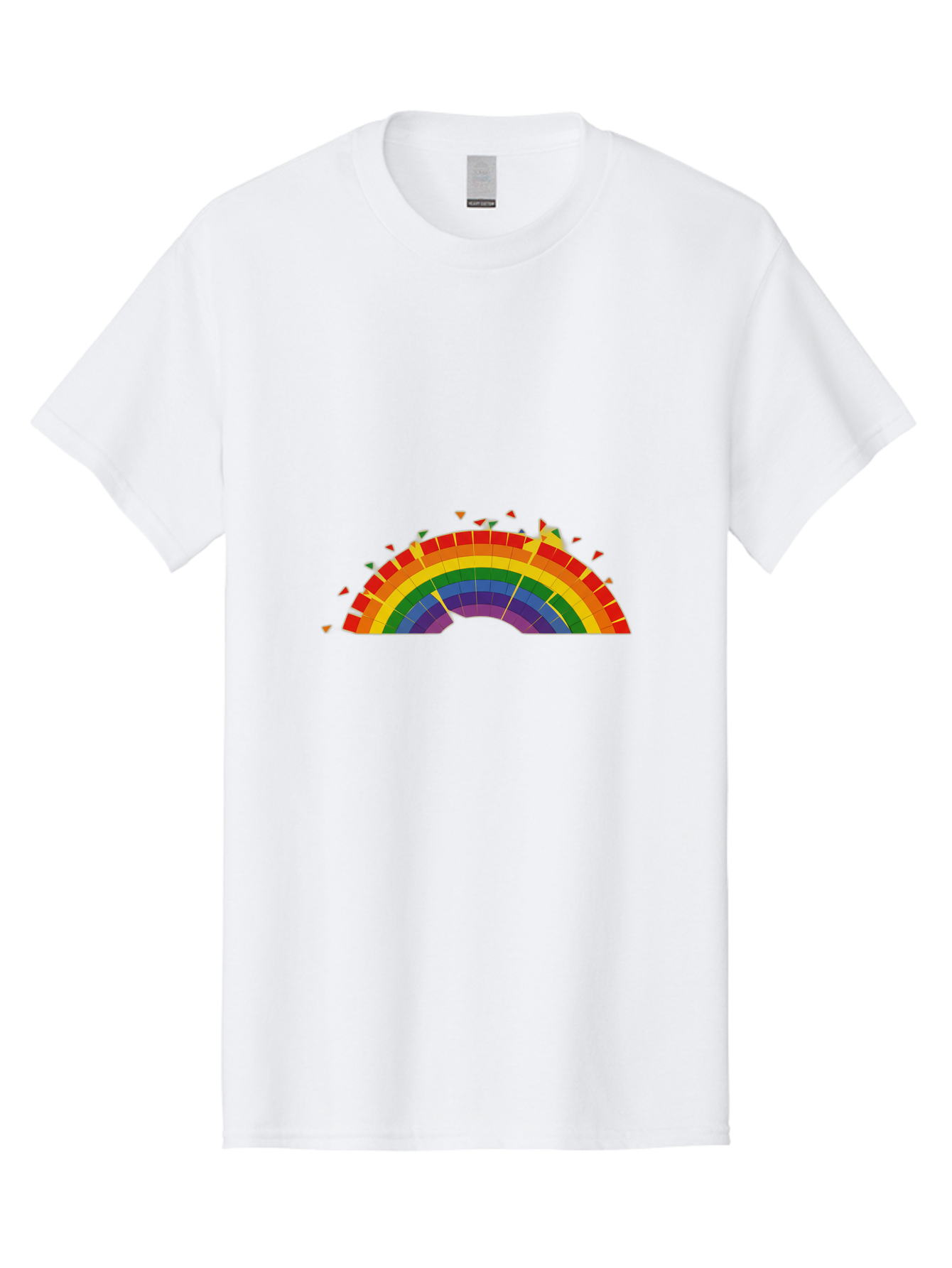 Broken-Rainbow Men'S Graphic Tee, 100% Cotton, Comfortable Casual Summer Wear, Machine Washable, Vintage Camera, Old Camera, Antique Camera, Black Camera, Classic Photography, Photography Equipment, Nostalgic Device, Film Camera, Camera Art Bah610