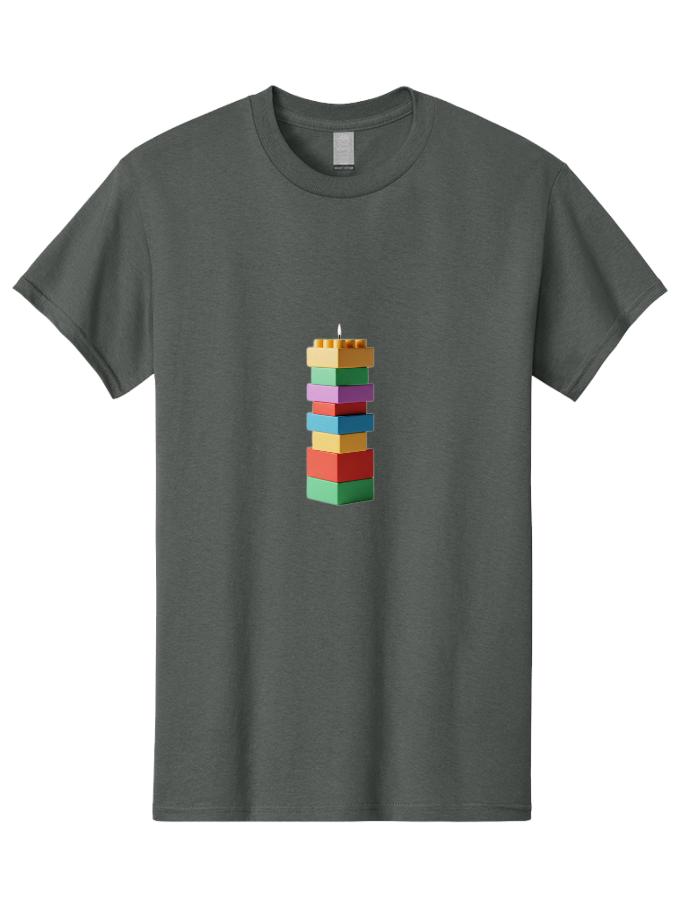 Building-Blocks-Candle Men'S Graphic Tee, 100% Cotton, Comfortable Casual Summer Wear, Machine Washable, Vintage Camera, Old Camera, Antique Camera, Black Camera, Classic Photography, Photography Equipment, Nostalgic Device, Film Camera, Bah616