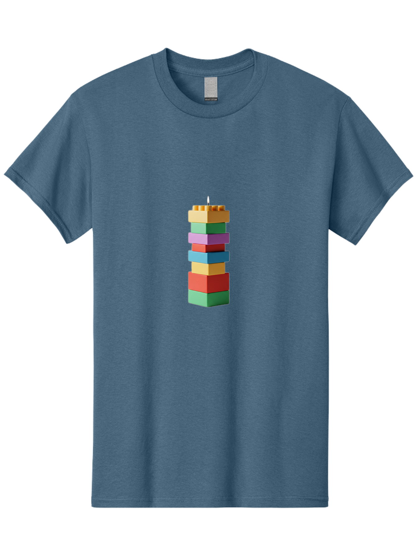 Building-Blocks-Candle Men'S Graphic Tee, 100% Cotton, Comfortable Casual Summer Wear, Machine Washable, Vintage Camera, Old Camera, Antique Camera, Black Camera, Classic Photography, Photography Equipment, Nostalgic Device, Film Camera, Bah616