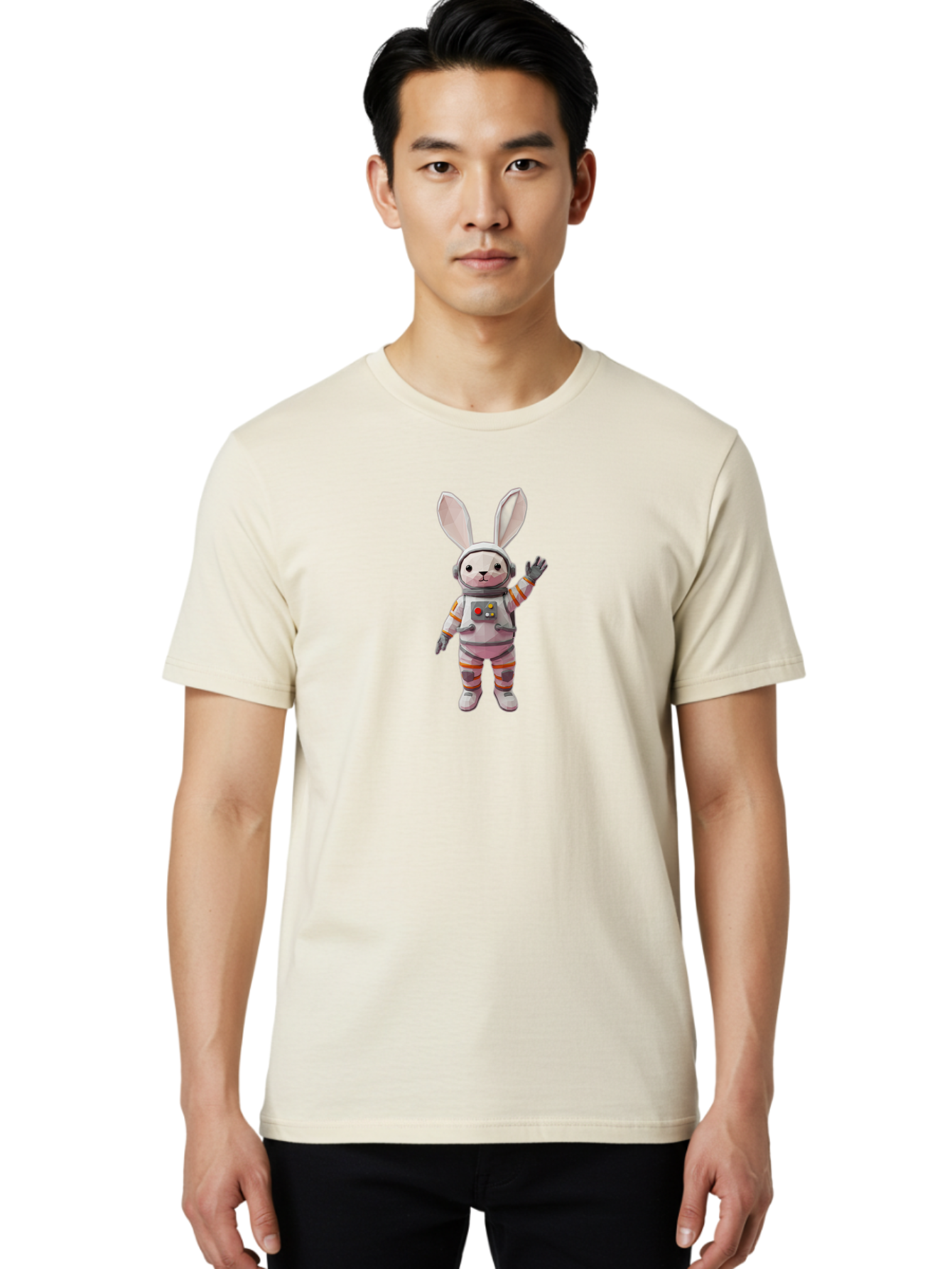 Bunny-Astronaut-10 Men'S Graphic Tee, 100% Cotton, Comfortable Casual Summer Wear, Machine Washable, Vintage Camera, Old Camera, Antique Camera, Black Camera, Classic Photography, Photography Equipment, Nostalgic Device, Film Camera, Bah618