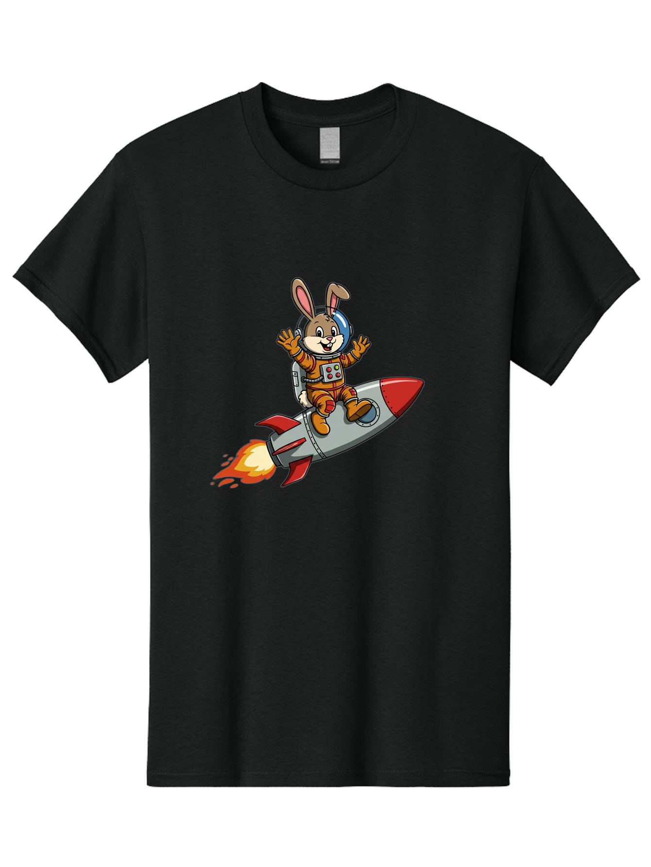 Bunny-Astronaut-8 Men'S Graphic Tee, 100% Cotton, Comfortable Casual Summer Wear, Machine Washable, Vintage Camera, Old Camera, Antique Camera, Black Camera, Classic Photography, Photography Equipment, Nostalgic Device, Film Camera, Camera Art Bah625