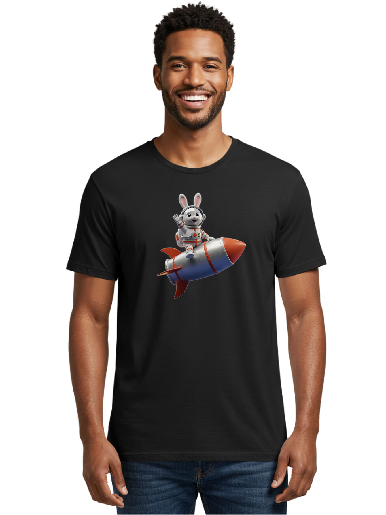 Bunny-Astronaut-9 Men'S Graphic Tee, 100% Cotton, Comfortable Casual Summer Wear, Machine Washable, Vintage Camera, Old Camera, Antique Camera, Black Camera, Classic Photography, Photography Equipment, Nostalgic Device, Film Camera, Camera Art Bah626