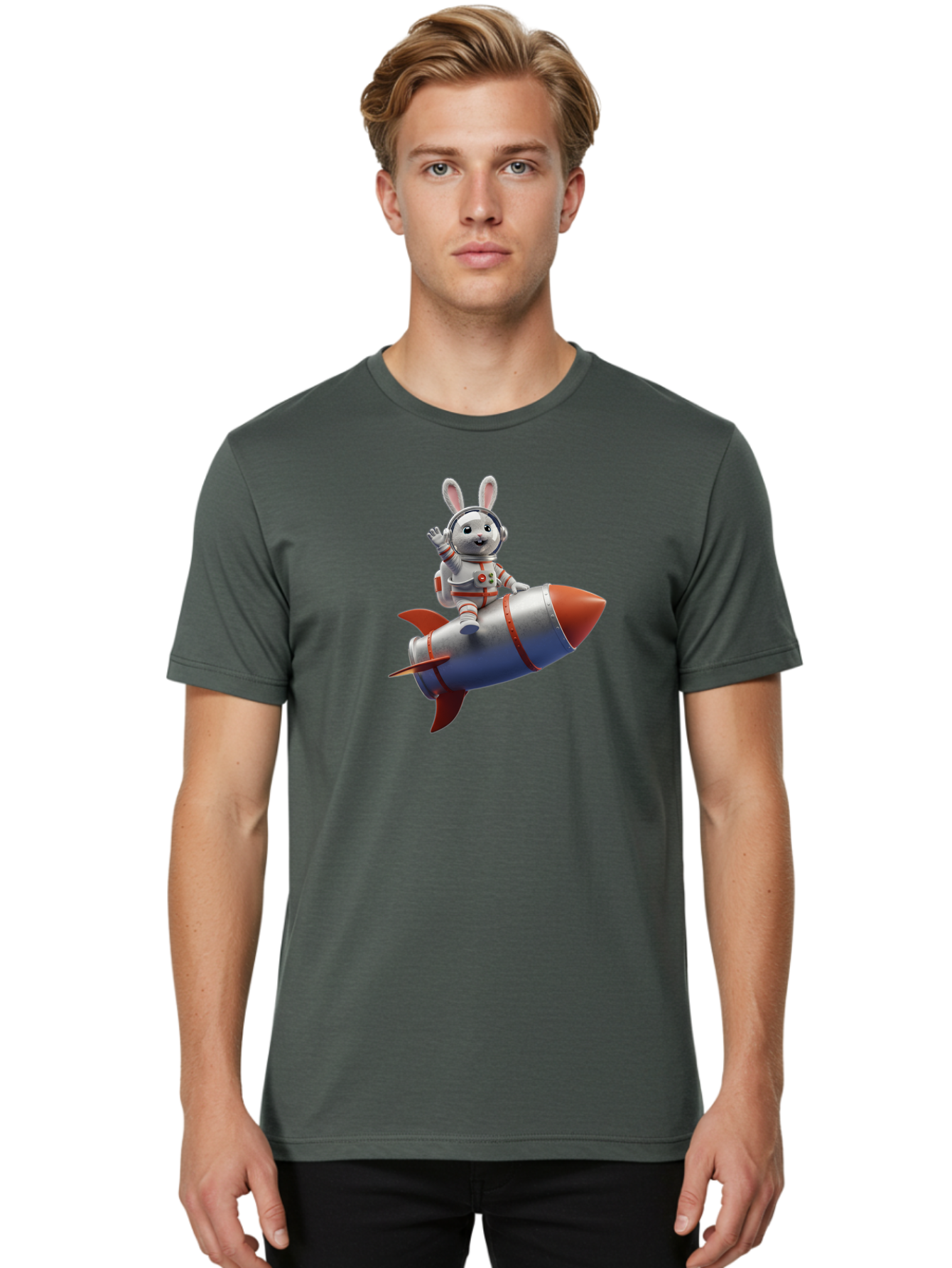 Bunny-Astronaut-9 Men'S Graphic Tee, 100% Cotton, Comfortable Casual Summer Wear, Machine Washable, Vintage Camera, Old Camera, Antique Camera, Black Camera, Classic Photography, Photography Equipment, Nostalgic Device, Film Camera, Camera Art Bah626