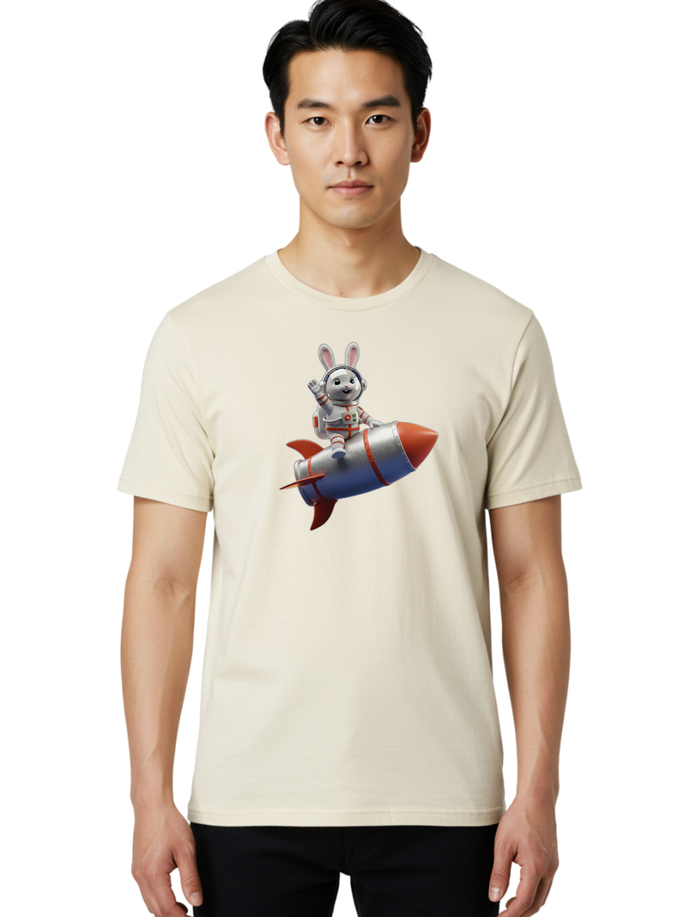 Bunny-Astronaut-9 Men'S Graphic Tee, 100% Cotton, Comfortable Casual Summer Wear, Machine Washable, Vintage Camera, Old Camera, Antique Camera, Black Camera, Classic Photography, Photography Equipment, Nostalgic Device, Film Camera, Camera Art Bah626