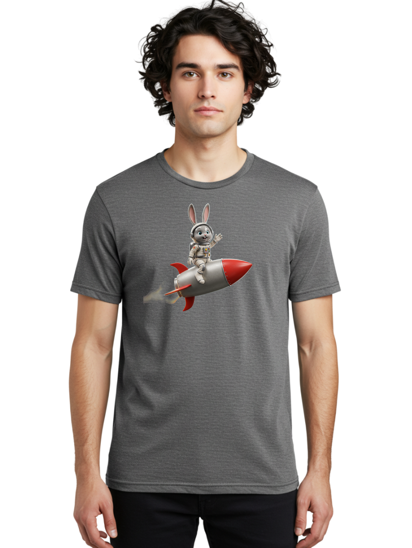 Bunny-In-Space Men'S Graphic Tee, 100% Cotton, Comfortable Casual Summer Wear, Machine Washable, Vintage Camera, Old Camera, Antique Camera, Black Camera, Classic Photography, Photography Equipment, Nostalgic Device, Film Camera, Camera Art Bah630