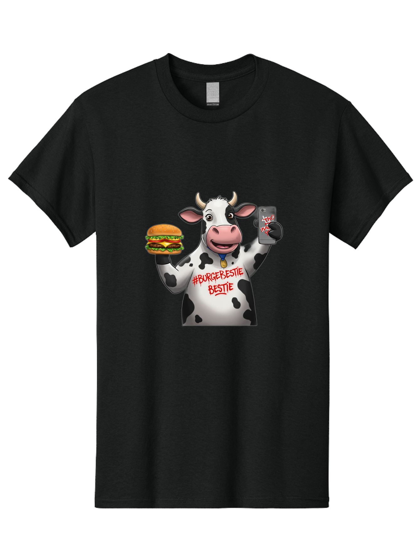 Burger-Bestie Men'S Graphic Tee, 100% Cotton, Comfortable Casual Summer Wear, Machine Washable, Vintage Camera, Old Camera, Antique Camera, Black Camera, Classic Photography, Photography Equipment, Nostalgic Device, Film Camera, Camera Art Bah632