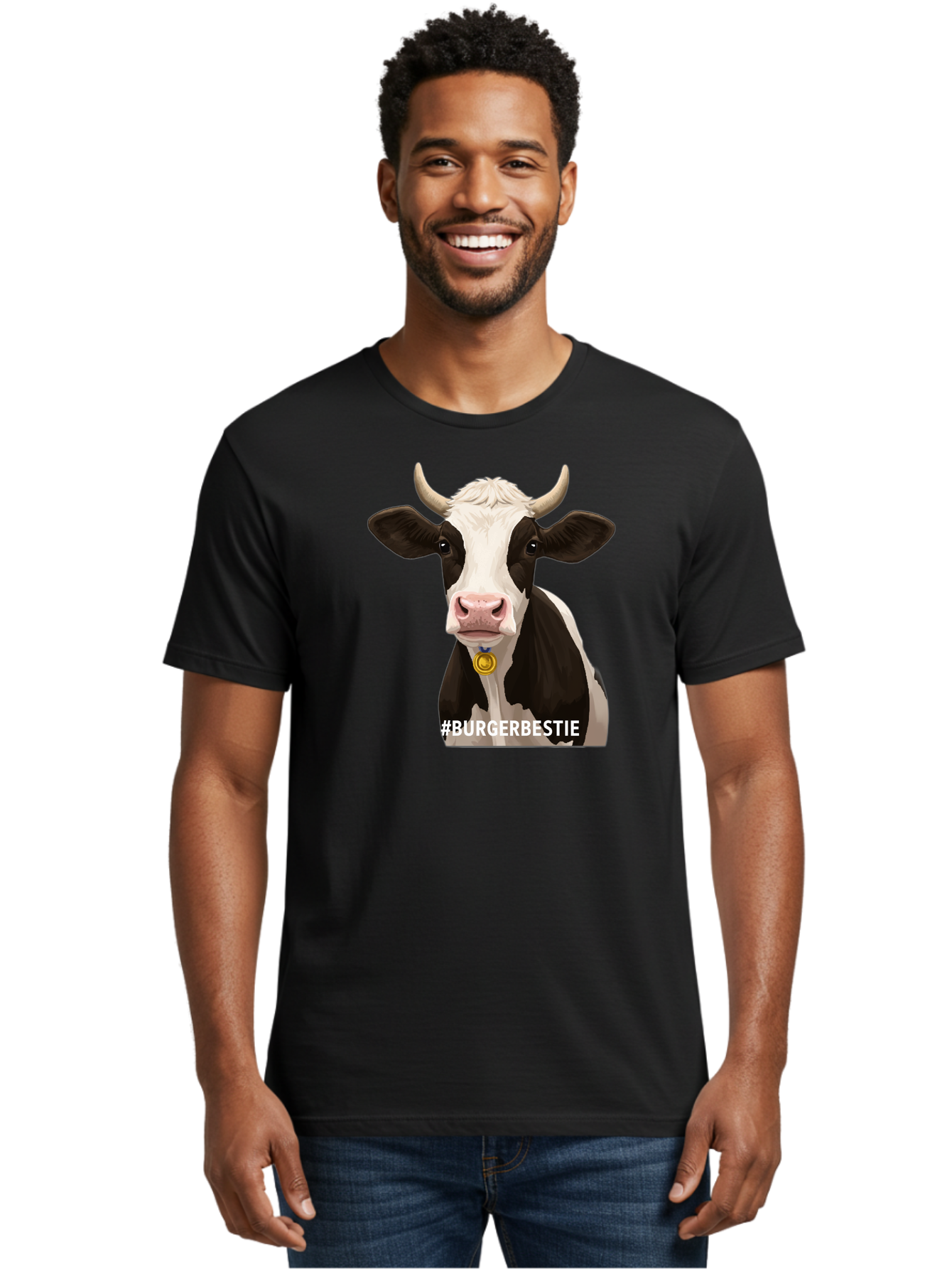 Burgerbestie-Cow-1 Men'S Graphic Tee, 100% Cotton, Comfortable Casual Summer Wear, Machine Washable, Vintage Camera, Old Camera, Antique Camera, Black Camera, Classic Photography, Photography Equipment, Nostalgic Device, Film Camera, Bah635