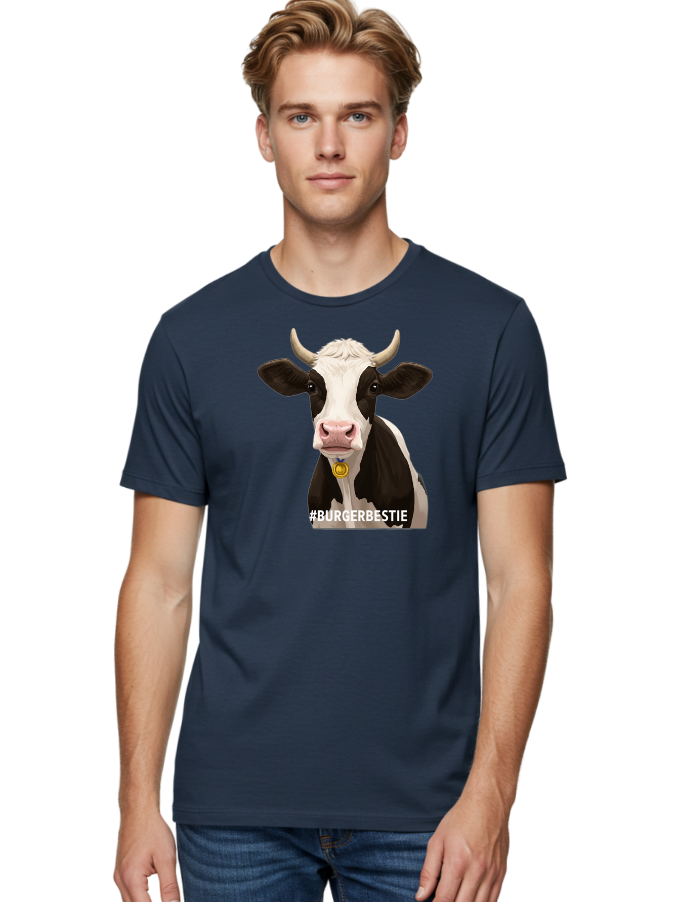 Burgerbestie-Cow-1 Men'S Graphic Tee, 100% Cotton, Comfortable Casual Summer Wear, Machine Washable, Vintage Camera, Old Camera, Antique Camera, Black Camera, Classic Photography, Photography Equipment, Nostalgic Device, Film Camera, Bah635