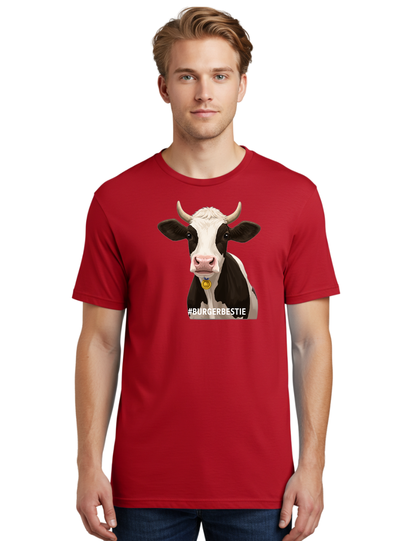 Burgerbestie-Cow-1 Men'S Graphic Tee, 100% Cotton, Comfortable Casual Summer Wear, Machine Washable, Vintage Camera, Old Camera, Antique Camera, Black Camera, Classic Photography, Photography Equipment, Nostalgic Device, Film Camera, Bah635