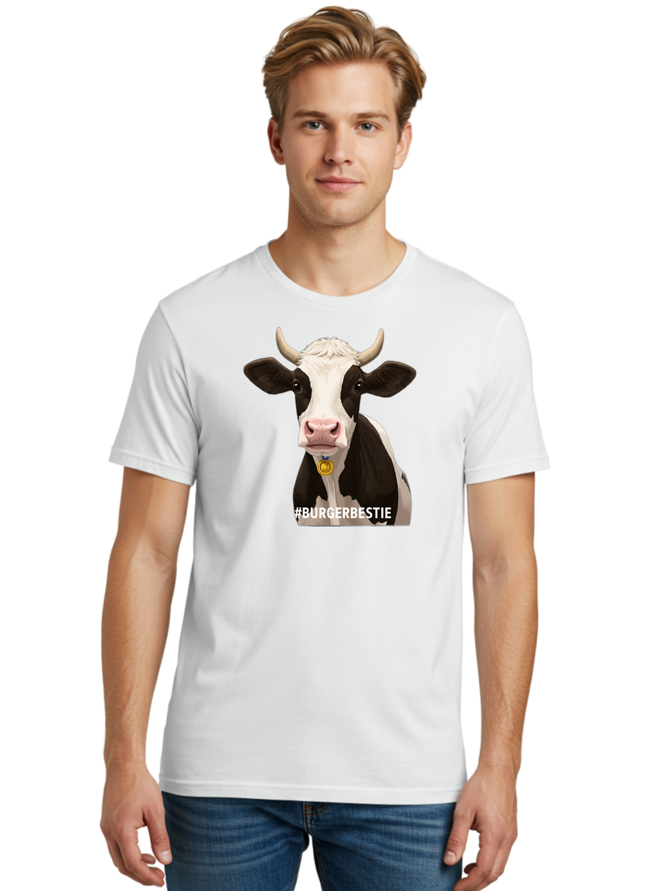 Burgerbestie-Cow-1 Men'S Graphic Tee, 100% Cotton, Comfortable Casual Summer Wear, Machine Washable, Vintage Camera, Old Camera, Antique Camera, Black Camera, Classic Photography, Photography Equipment, Nostalgic Device, Film Camera, Bah635