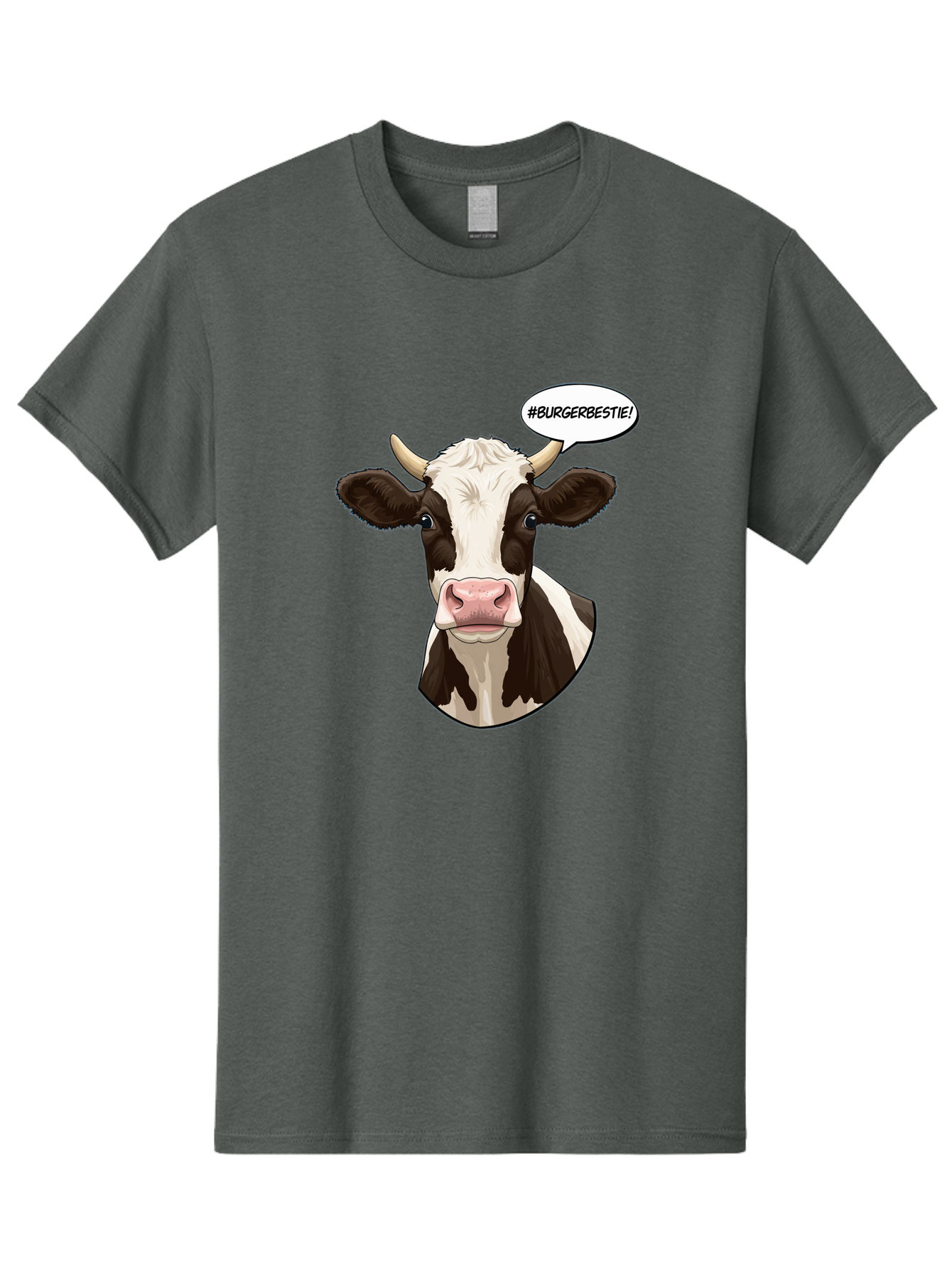 Burgerbestie-Cow-2 Men'S Graphic Tee, 100% Cotton, Comfortable Casual Summer Wear, Machine Washable, Vintage Camera, Old Camera, Antique Camera, Black Camera, Classic Photography, Photography Equipment, Nostalgic Device, Film Camera, Bah636