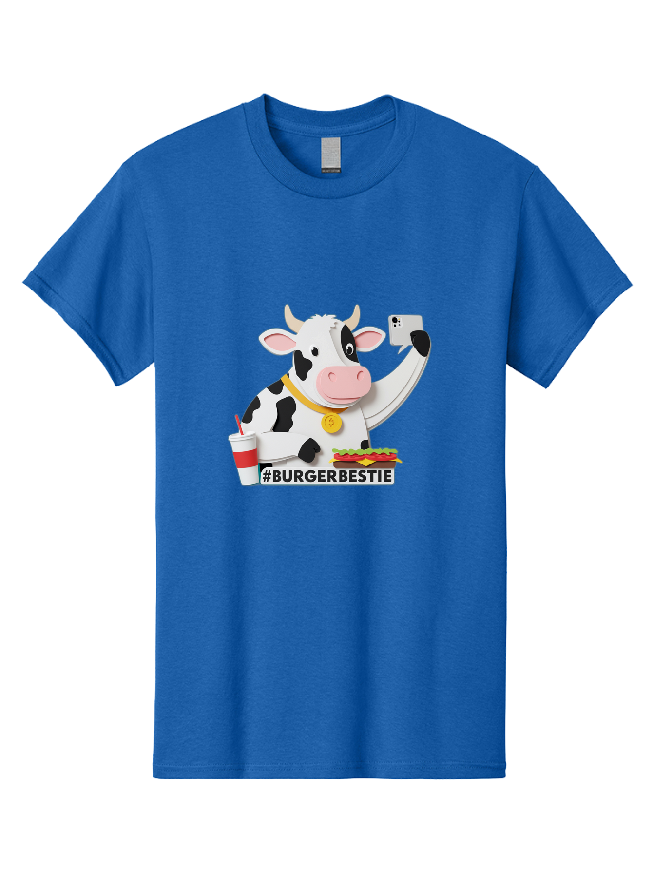 Burgerbestie-Cow-3 Men'S Graphic Tee, 100% Cotton, Comfortable Casual Summer Wear, Machine Washable, Vintage Camera, Old Camera, Antique Camera, Black Camera, Classic Photography, Photography Equipment, Nostalgic Device, Film Camera, Bah637