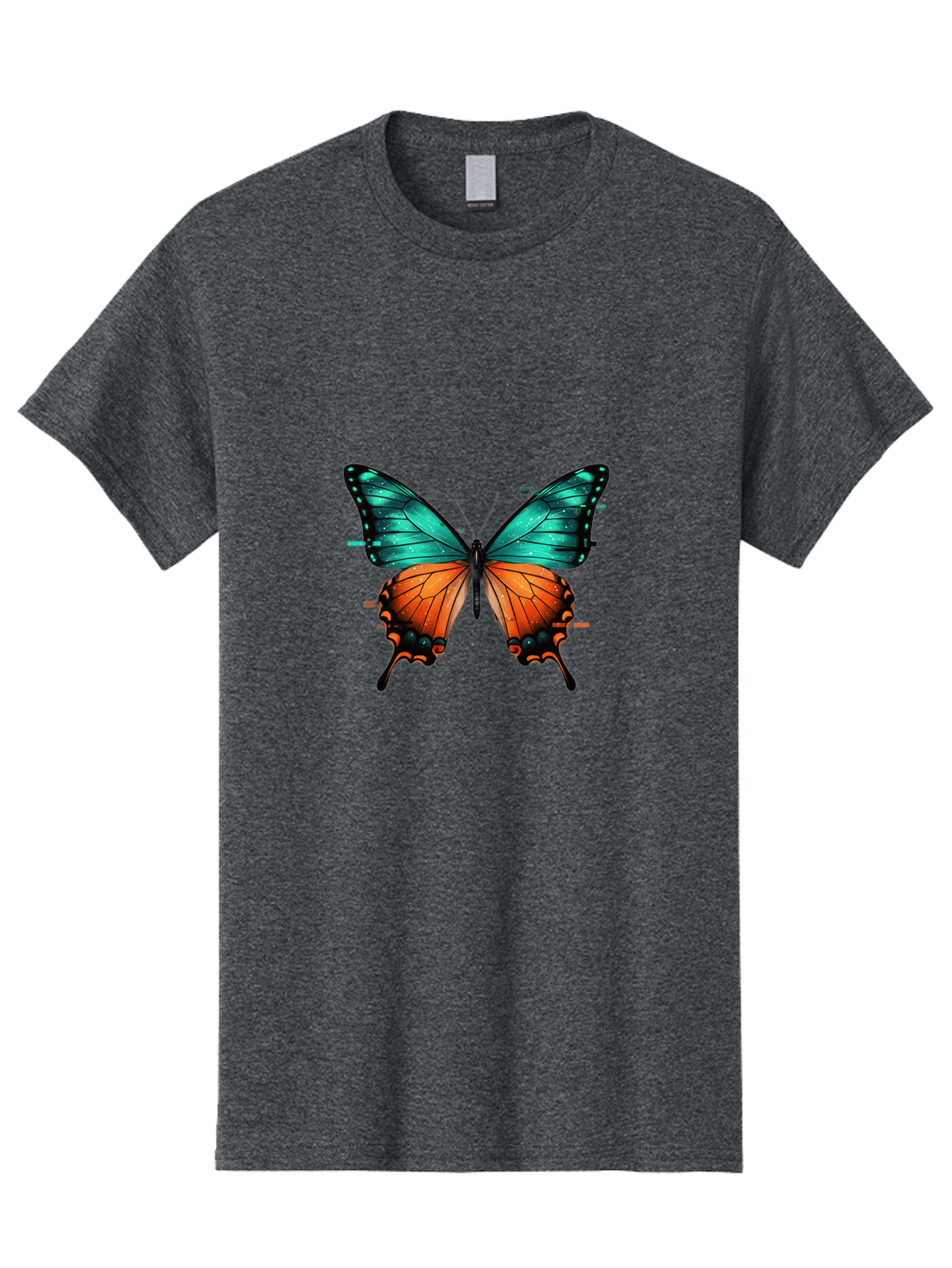 Butterfly-12 Men'S Graphic Tee, 100% Cotton, Comfortable Casual Summer Wear, Machine Washable, Vintage Camera, Old Camera, Antique Camera, Black Camera, Classic Photography, Photography Equipment, Nostalgic Device, Film Camera, Camera Art Bah644