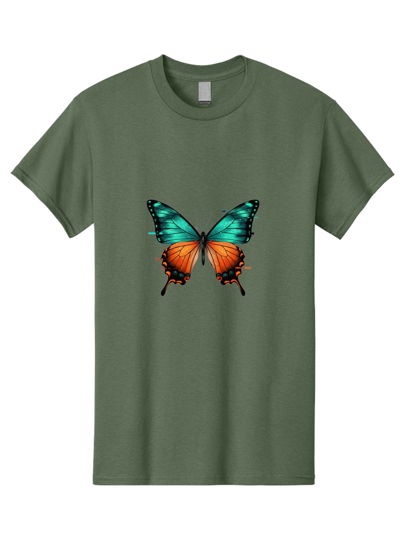Butterfly-12 Men'S Graphic Tee, 100% Cotton, Comfortable Casual Summer Wear, Machine Washable, Vintage Camera, Old Camera, Antique Camera, Black Camera, Classic Photography, Photography Equipment, Nostalgic Device, Film Camera, Camera Art Bah644