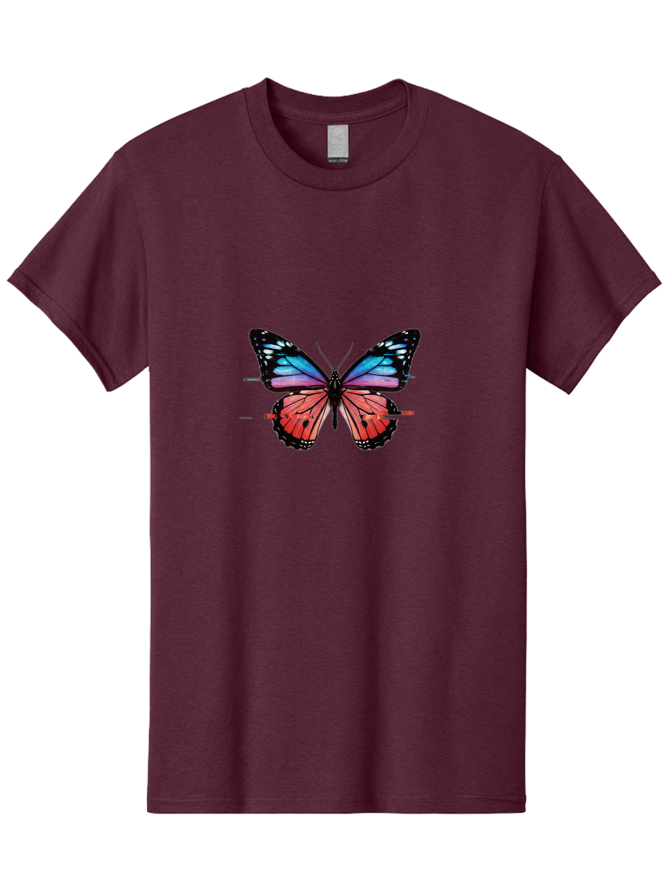 Butterfly-13 Men'S Graphic Tee, 100% Cotton, Comfortable Casual Summer Wear, Machine Washable, Vintage Camera, Old Camera, Antique Camera, Black Camera, Classic Photography, Photography Equipment, Nostalgic Device, Film Camera, Camera Art Bah645