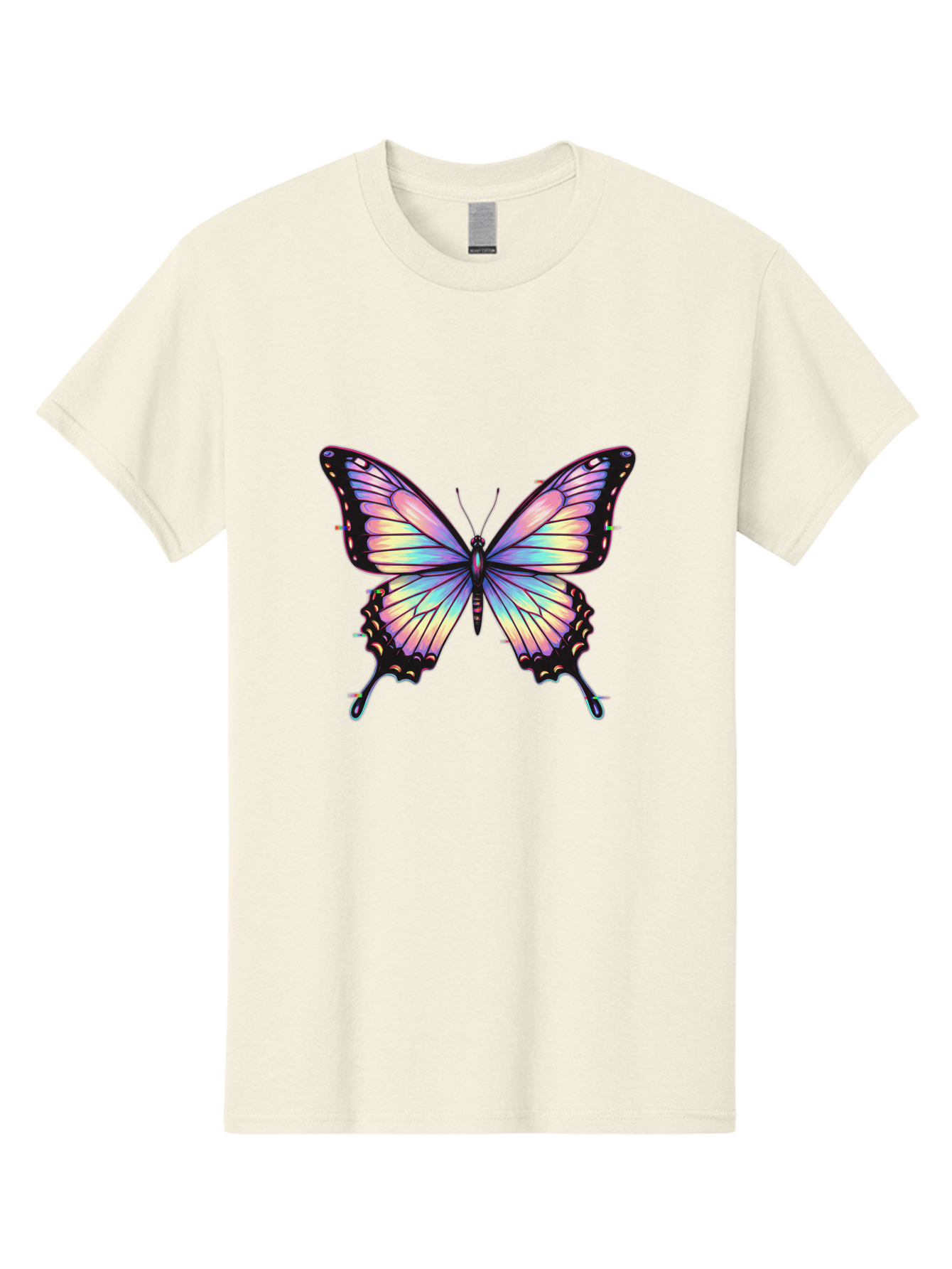 Butterfly-16 Men'S Graphic Tee, 100% Cotton, Comfortable Casual Summer Wear, Machine Washable, Vintage Camera, Old Camera, Antique Camera, Black Camera, Classic Photography, Photography Equipment, Nostalgic Device, Film Camera, Camera Art Bah648