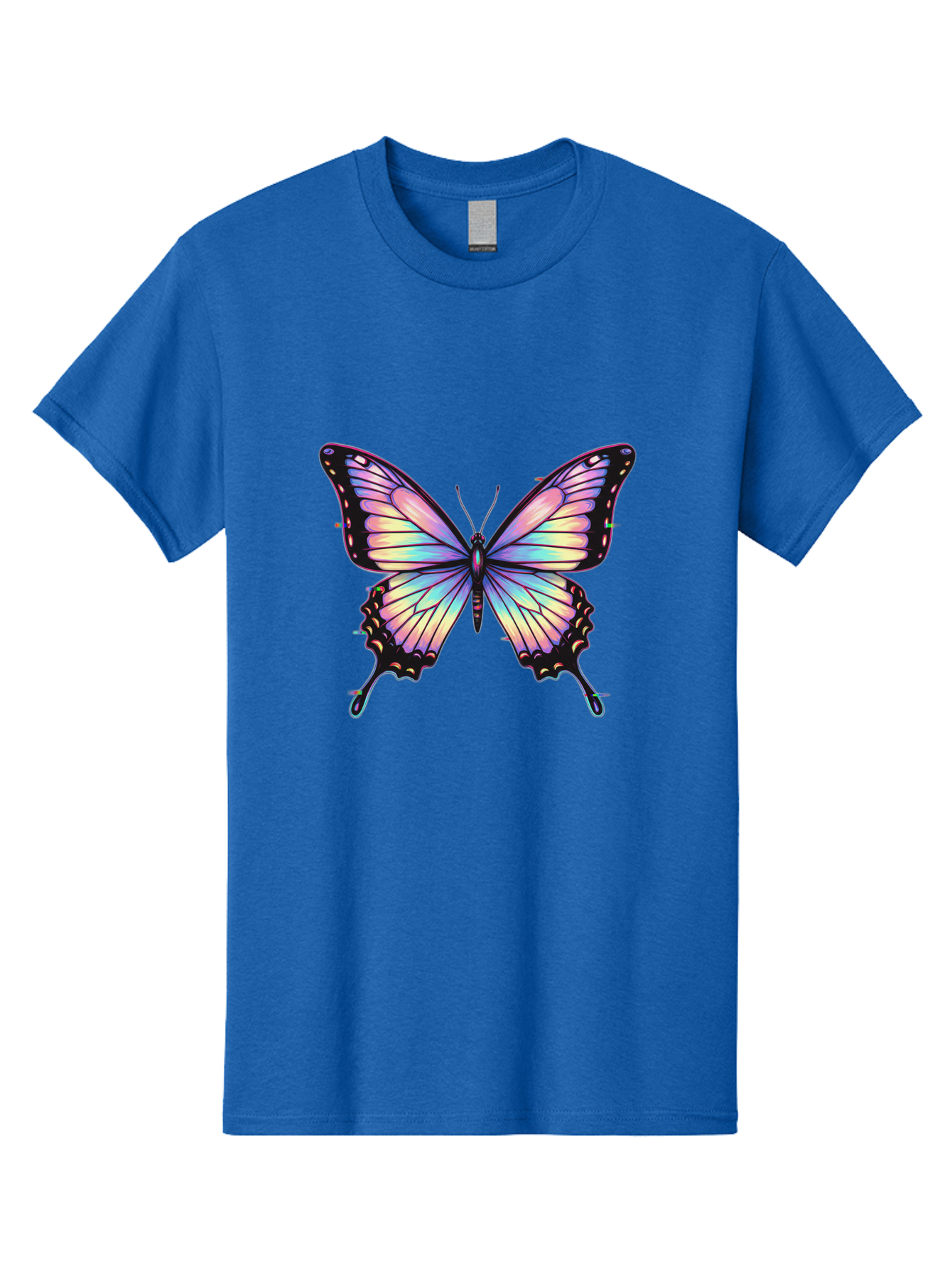 Butterfly-16 Men'S Graphic Tee, 100% Cotton, Comfortable Casual Summer Wear, Machine Washable, Vintage Camera, Old Camera, Antique Camera, Black Camera, Classic Photography, Photography Equipment, Nostalgic Device, Film Camera, Camera Art Bah648
