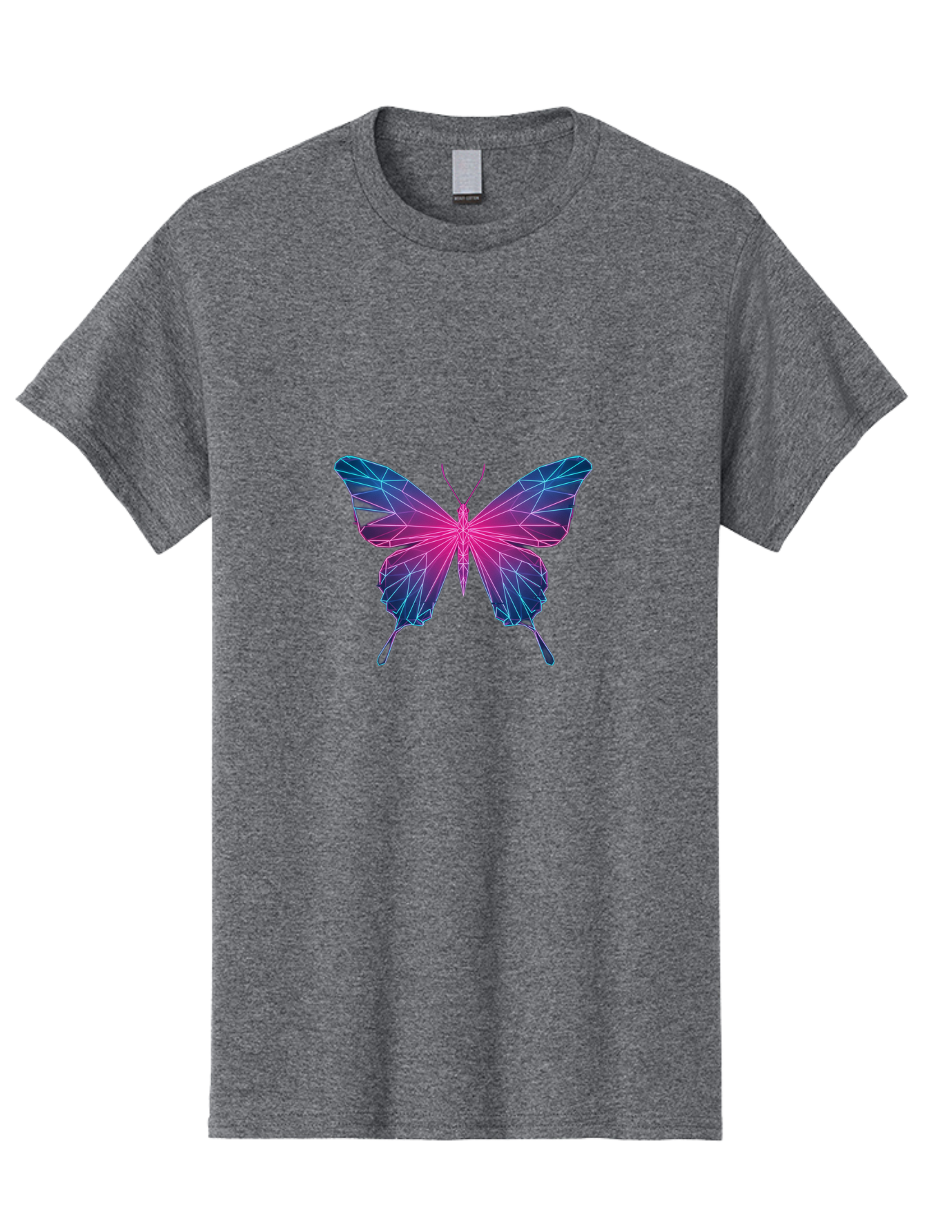Butterfly-17 Men'S Graphic Tee, 100% Cotton, Comfortable Casual Summer Wear, Machine Washable, Vintage Camera, Old Camera, Antique Camera, Black Camera, Classic Photography, Photography Equipment, Nostalgic Device, Film Camera, Camera Art Bah649