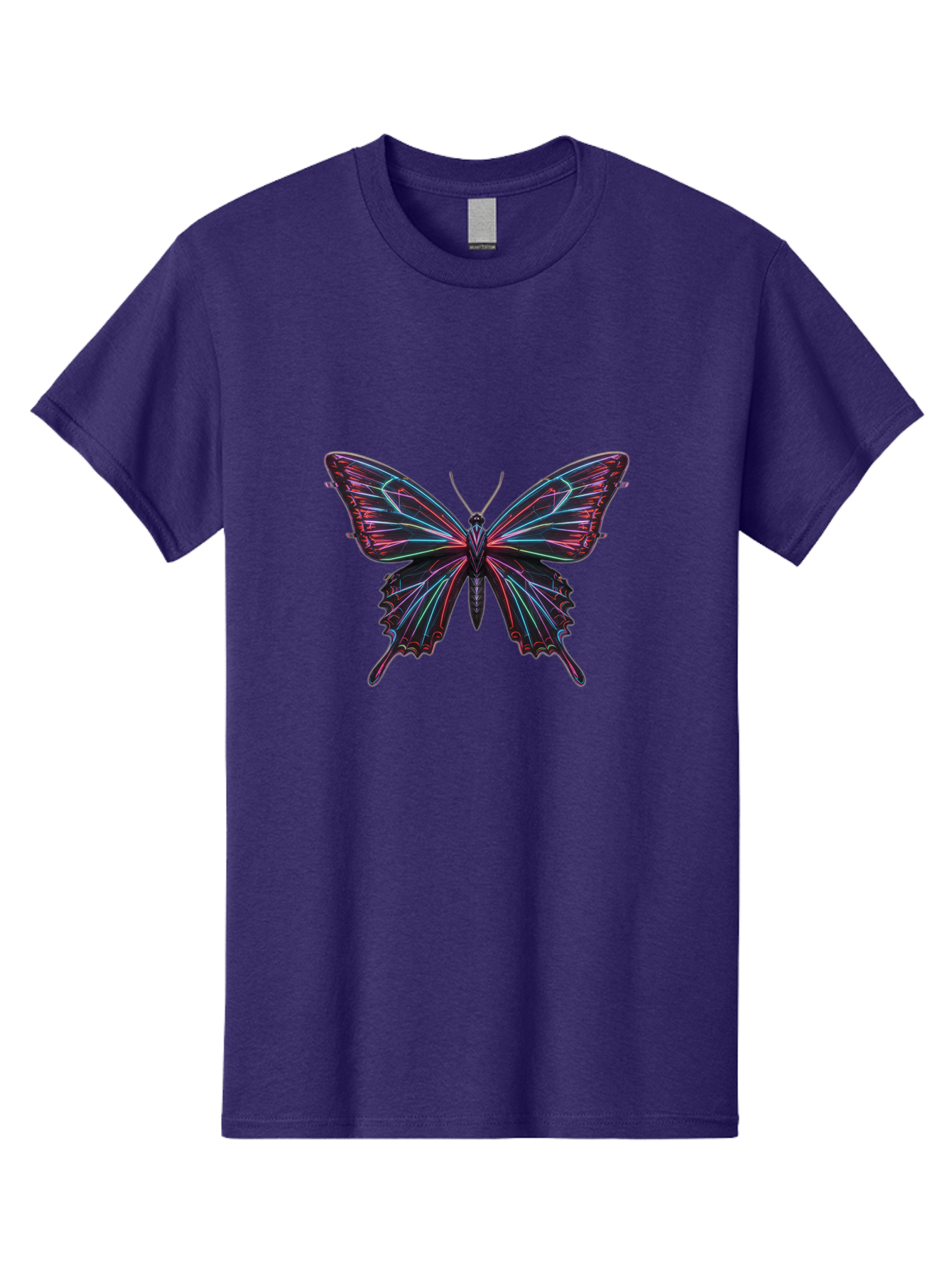 Butterfly-18 Men'S Graphic Tee, 100% Cotton, Comfortable Casual Summer Wear, Machine Washable, Vintage Camera, Old Camera, Antique Camera, Black Camera, Classic Photography, Photography Equipment, Nostalgic Device, Film Camera, Camera Art Bah650