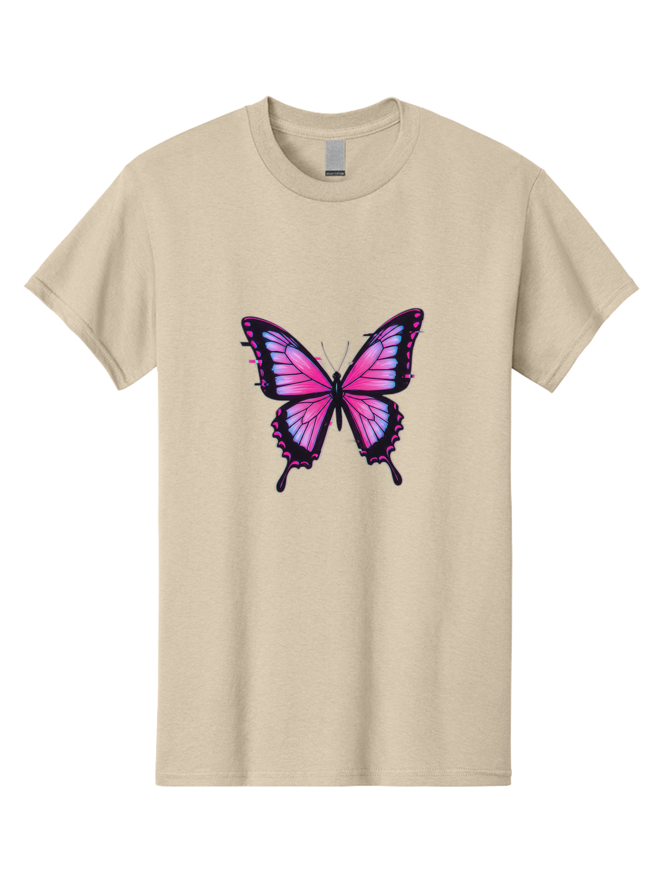 Butterfly-2 Men'S Graphic Tee, 100% Cotton, Comfortable Casual Summer Wear, Machine Washable, Vintage Camera, Old Camera, Antique Camera, Black Camera, Classic Photography, Photography Equipment, Nostalgic Device, Film Camera, Camera Art Bah652