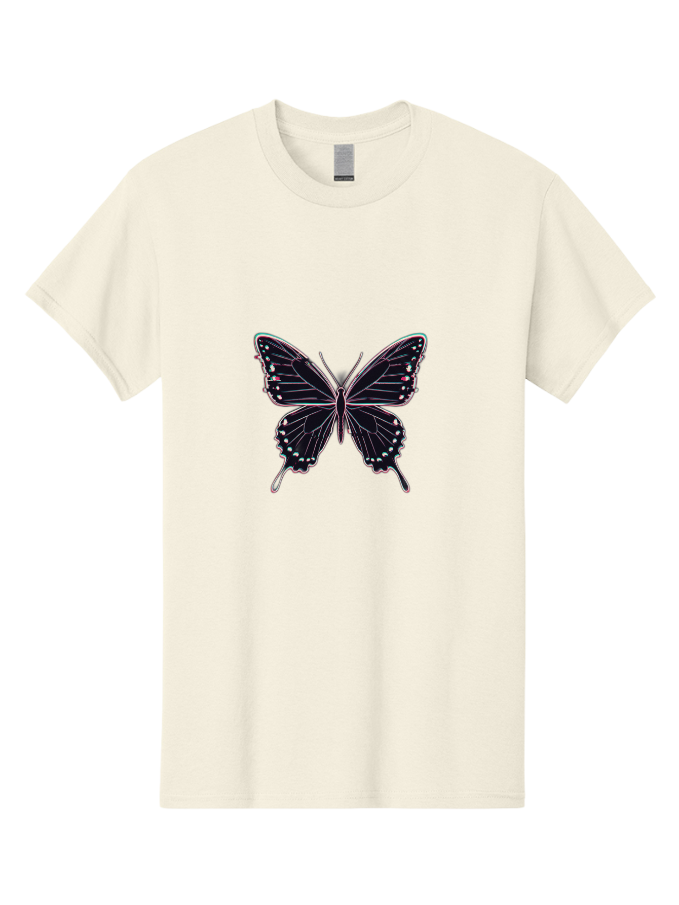Butterfly-20 Men'S Graphic Tee, 100% Cotton, Comfortable Casual Summer Wear, Machine Washable, Vintage Camera, Old Camera, Antique Camera, Black Camera, Classic Photography, Photography Equipment, Nostalgic Device, Film Camera, Camera Art Bah653