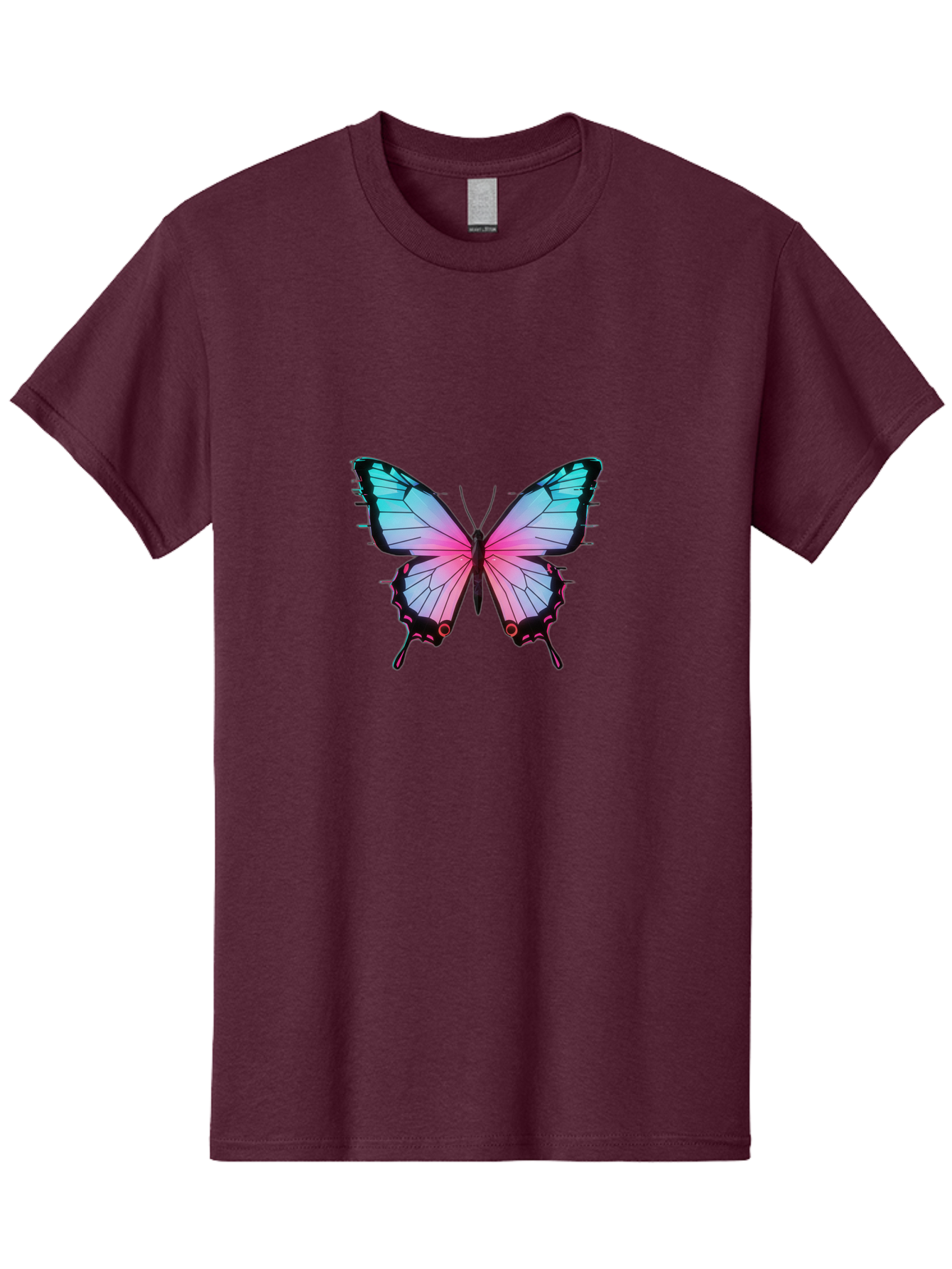 Butterfly-21 Men'S Graphic Tee, 100% Cotton, Comfortable Casual Summer Wear, Machine Washable, Vintage Camera, Old Camera, Antique Camera, Black Camera, Classic Photography, Photography Equipment, Nostalgic Device, Film Camera, Camera Art Bah654