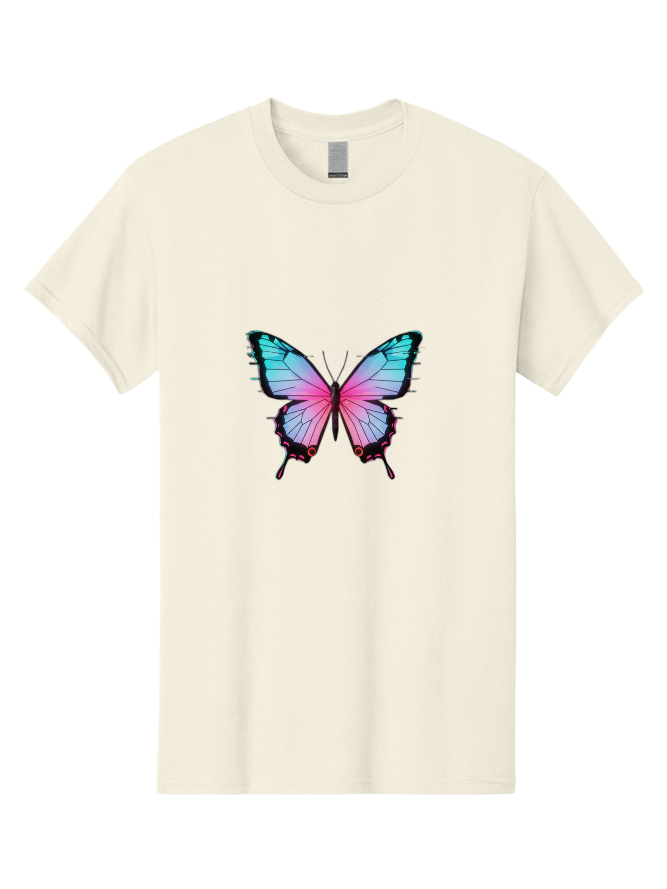 Butterfly-21 Men'S Graphic Tee, 100% Cotton, Comfortable Casual Summer Wear, Machine Washable, Vintage Camera, Old Camera, Antique Camera, Black Camera, Classic Photography, Photography Equipment, Nostalgic Device, Film Camera, Camera Art Bah654