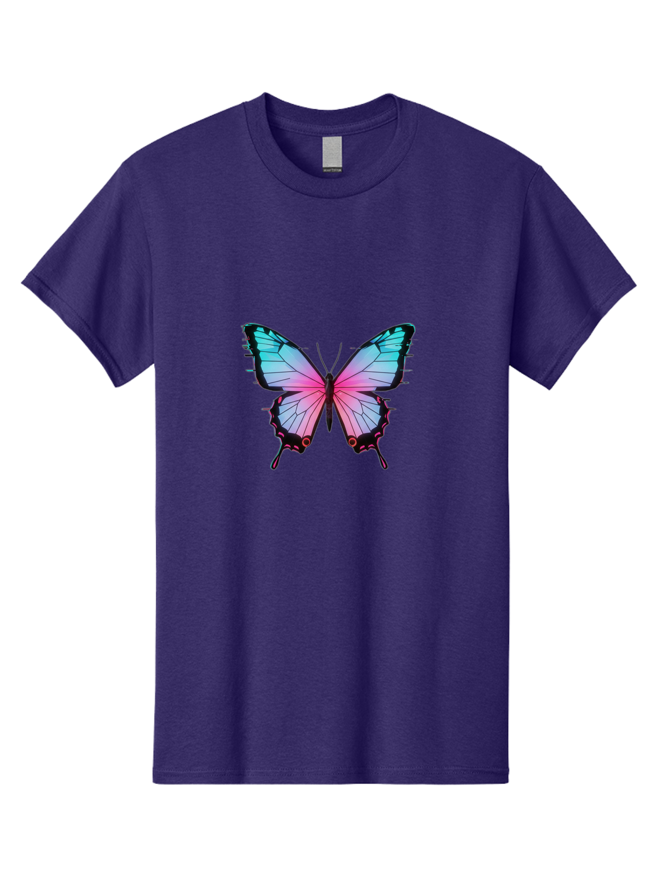 Butterfly-21 Men'S Graphic Tee, 100% Cotton, Comfortable Casual Summer Wear, Machine Washable, Vintage Camera, Old Camera, Antique Camera, Black Camera, Classic Photography, Photography Equipment, Nostalgic Device, Film Camera, Camera Art Bah654