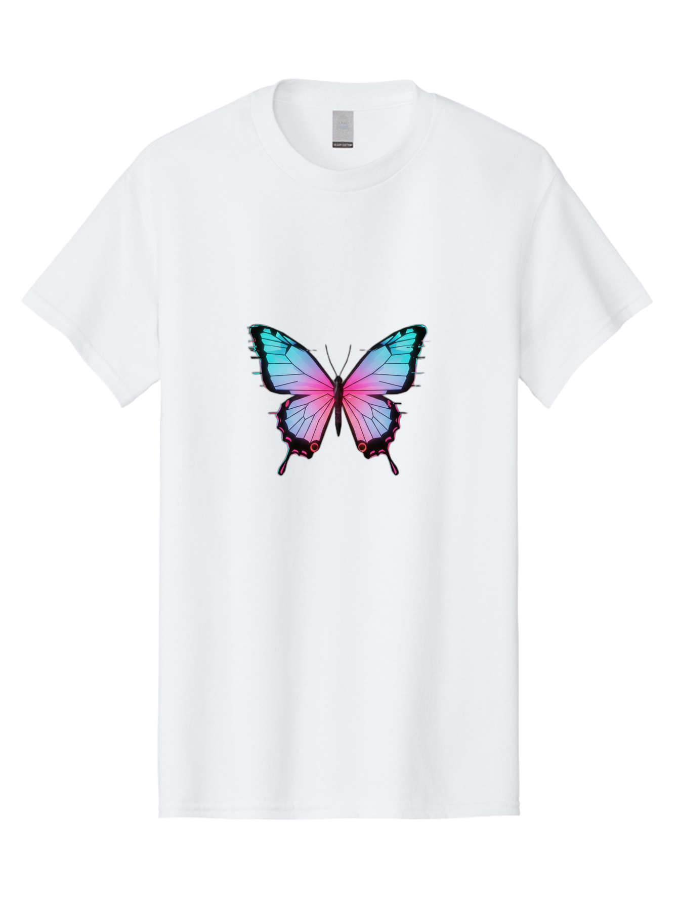 Butterfly-21 Men'S Graphic Tee, 100% Cotton, Comfortable Casual Summer Wear, Machine Washable, Vintage Camera, Old Camera, Antique Camera, Black Camera, Classic Photography, Photography Equipment, Nostalgic Device, Film Camera, Camera Art Bah654