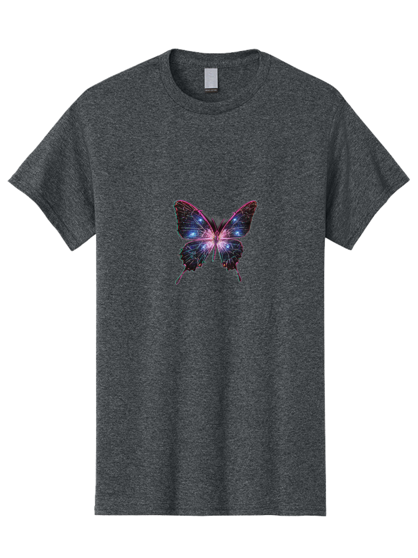 Butterfly-22 Men'S Graphic Tee, 100% Cotton, Comfortable Casual Summer Wear, Machine Washable, Vintage Camera, Old Camera, Antique Camera, Black Camera, Classic Photography, Photography Equipment, Nostalgic Device, Film Camera, Camera Art Bah655