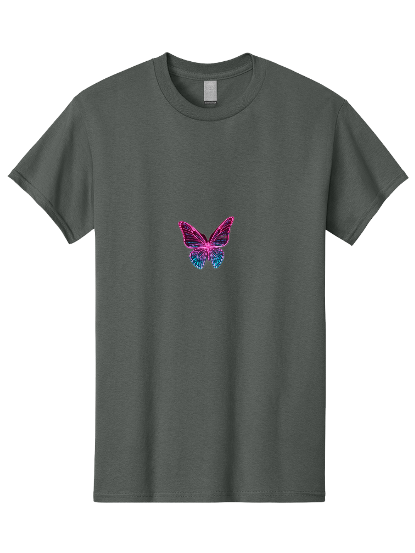 Butterfly-23 Men'S Graphic Tee, 100% Cotton, Comfortable Casual Summer Wear, Machine Washable, Vintage Camera, Old Camera, Antique Camera, Black Camera, Classic Photography, Photography Equipment, Nostalgic Device, Film Camera, Camera Art Bah656