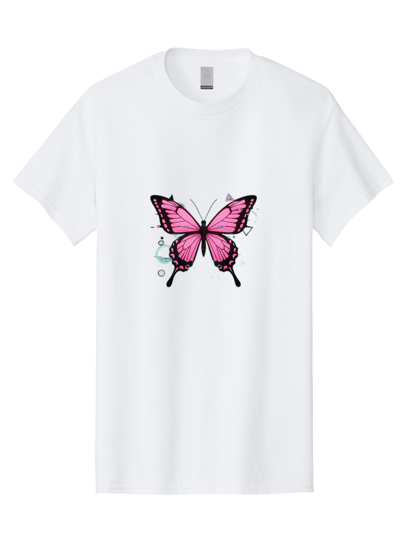 Butterfly-26 Men'S Graphic Tee, 100% Cotton, Comfortable Casual Summer Wear, Machine Washable, Vintage Camera, Old Camera, Antique Camera, Black Camera, Classic Photography, Photography Equipment, Nostalgic Device, Film Camera, Camera Art Bah659