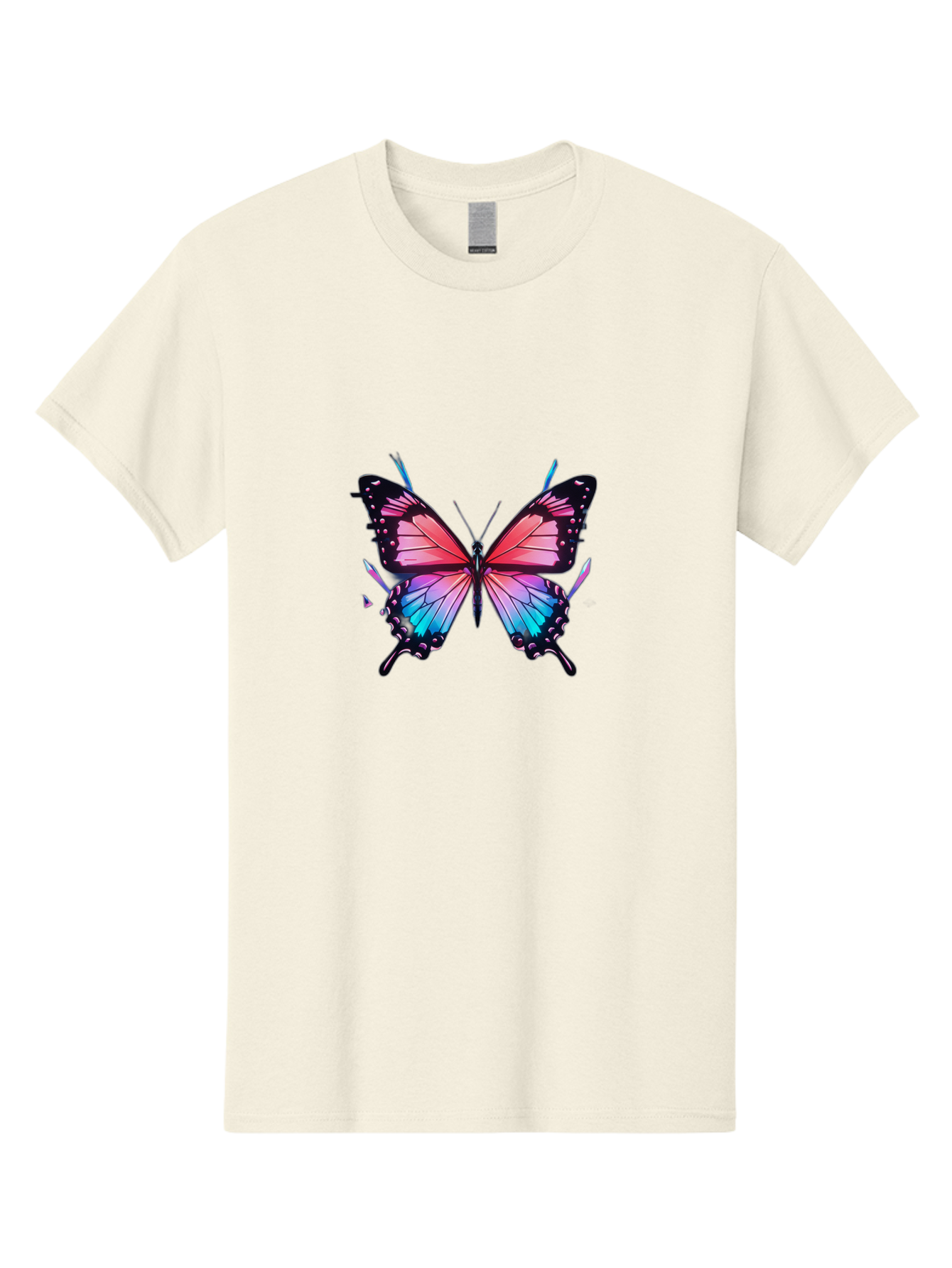 Butterfly-27 Men'S Graphic Tee, 100% Cotton, Comfortable Casual Summer Wear, Machine Washable, Vintage Camera, Old Camera, Antique Camera, Black Camera, Classic Photography, Photography Equipment, Nostalgic Device, Film Camera, Camera Art Bah660