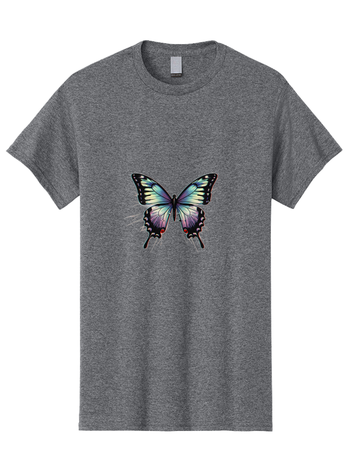 Butterfly-28 Men'S Graphic Tee, 100% Cotton, Comfortable Casual Summer Wear, Machine Washable, Vintage Camera, Old Camera, Antique Camera, Black Camera, Classic Photography, Photography Equipment, Nostalgic Device, Film Camera, Camera Art Bah661